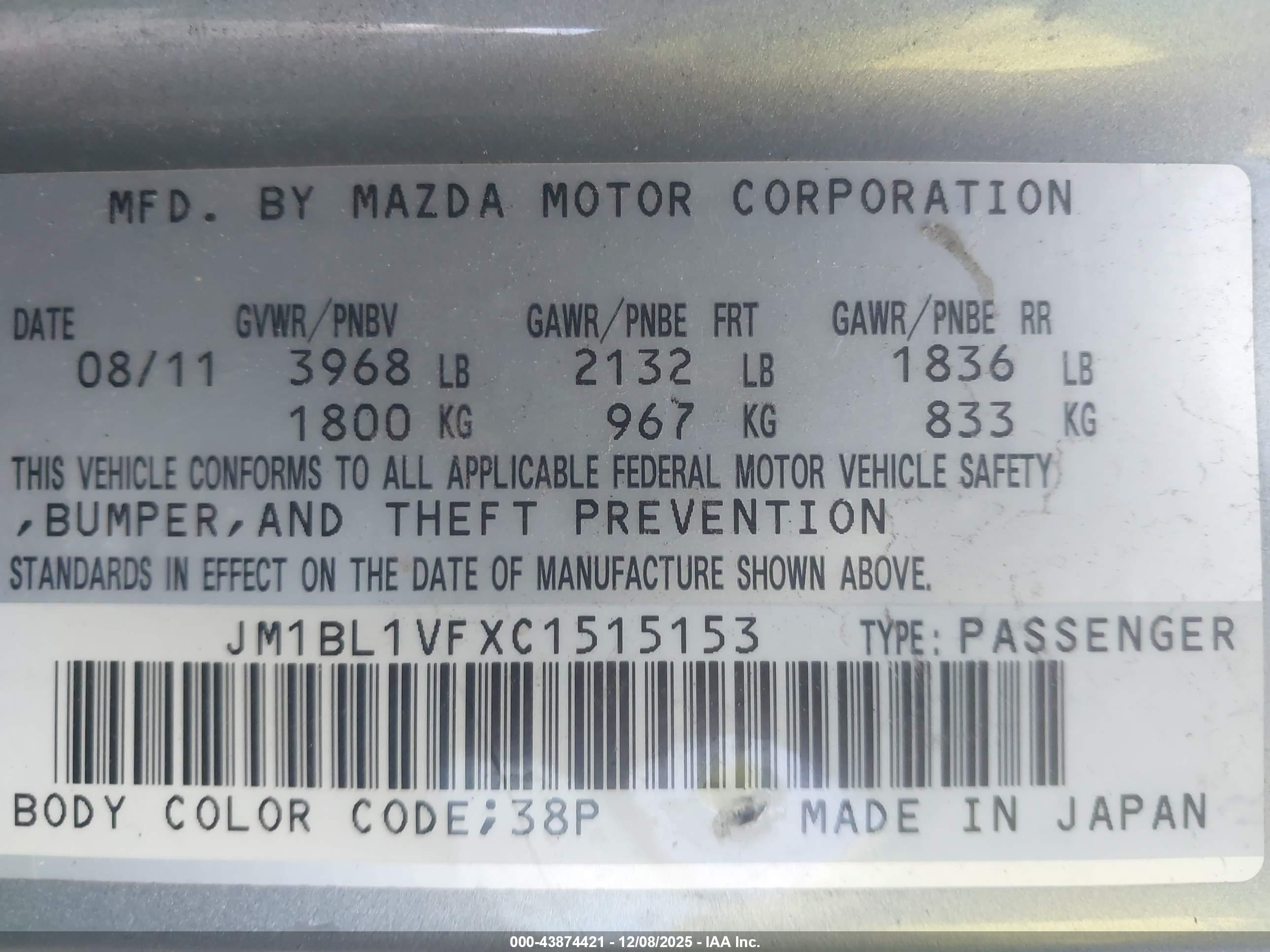 MAZDA MAZDA3 image 9