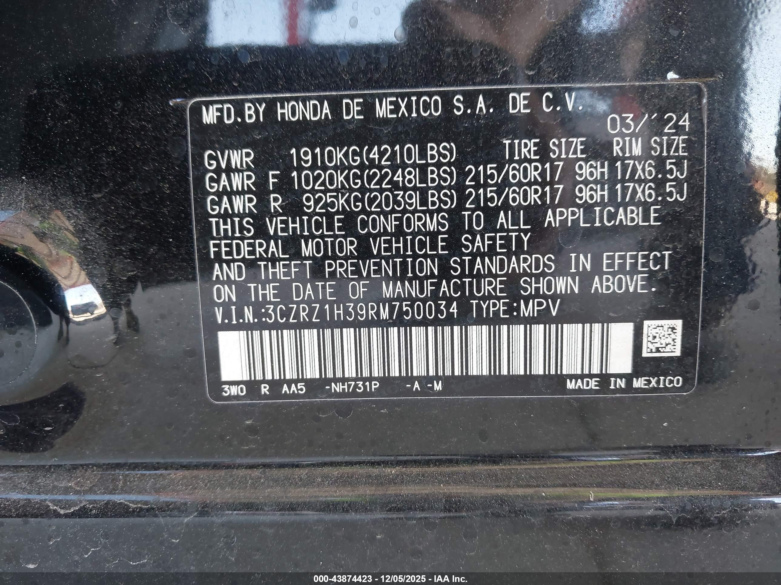 HONDA HR-V image 9