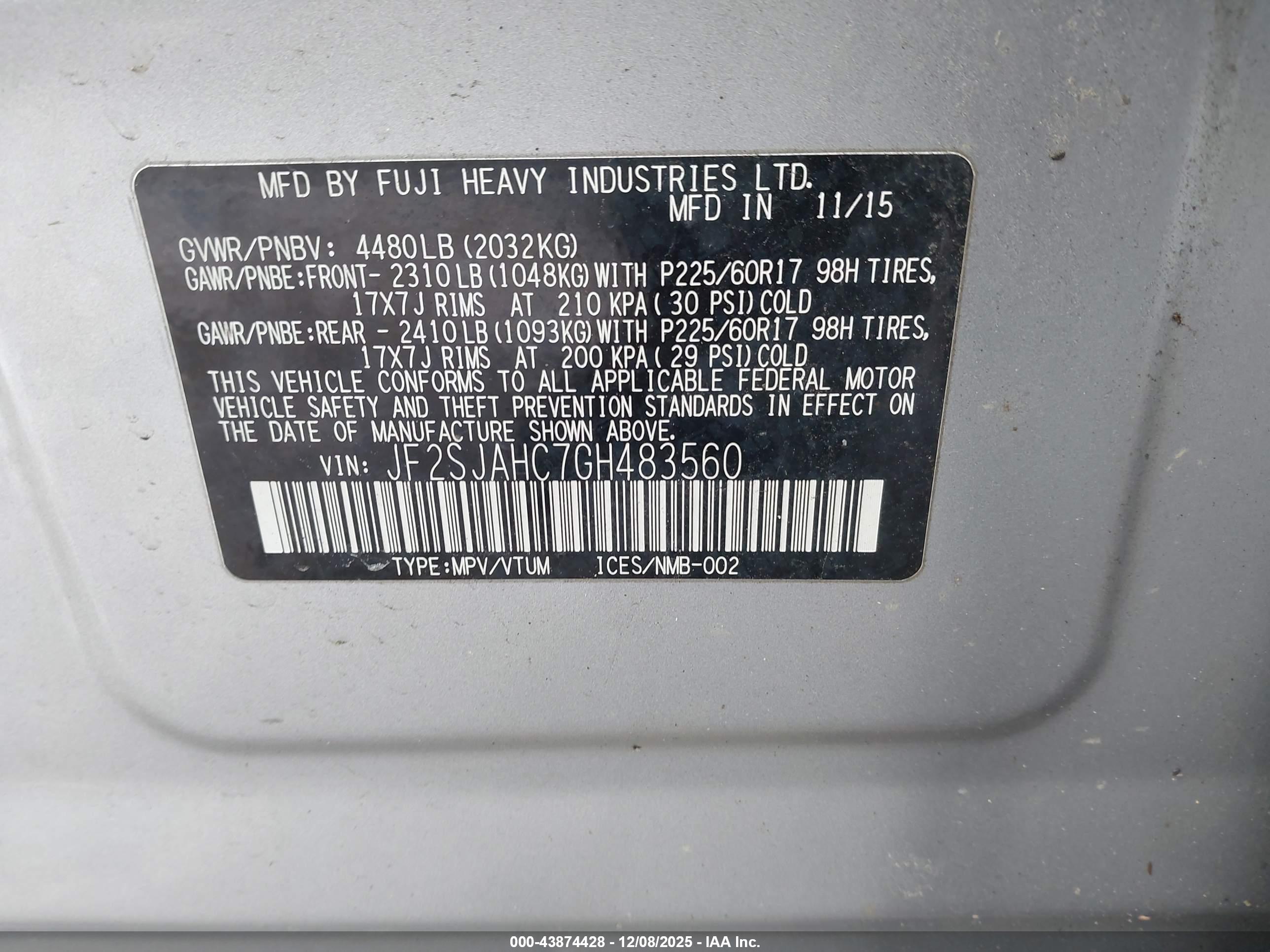 SUBARU FORESTER image 9
