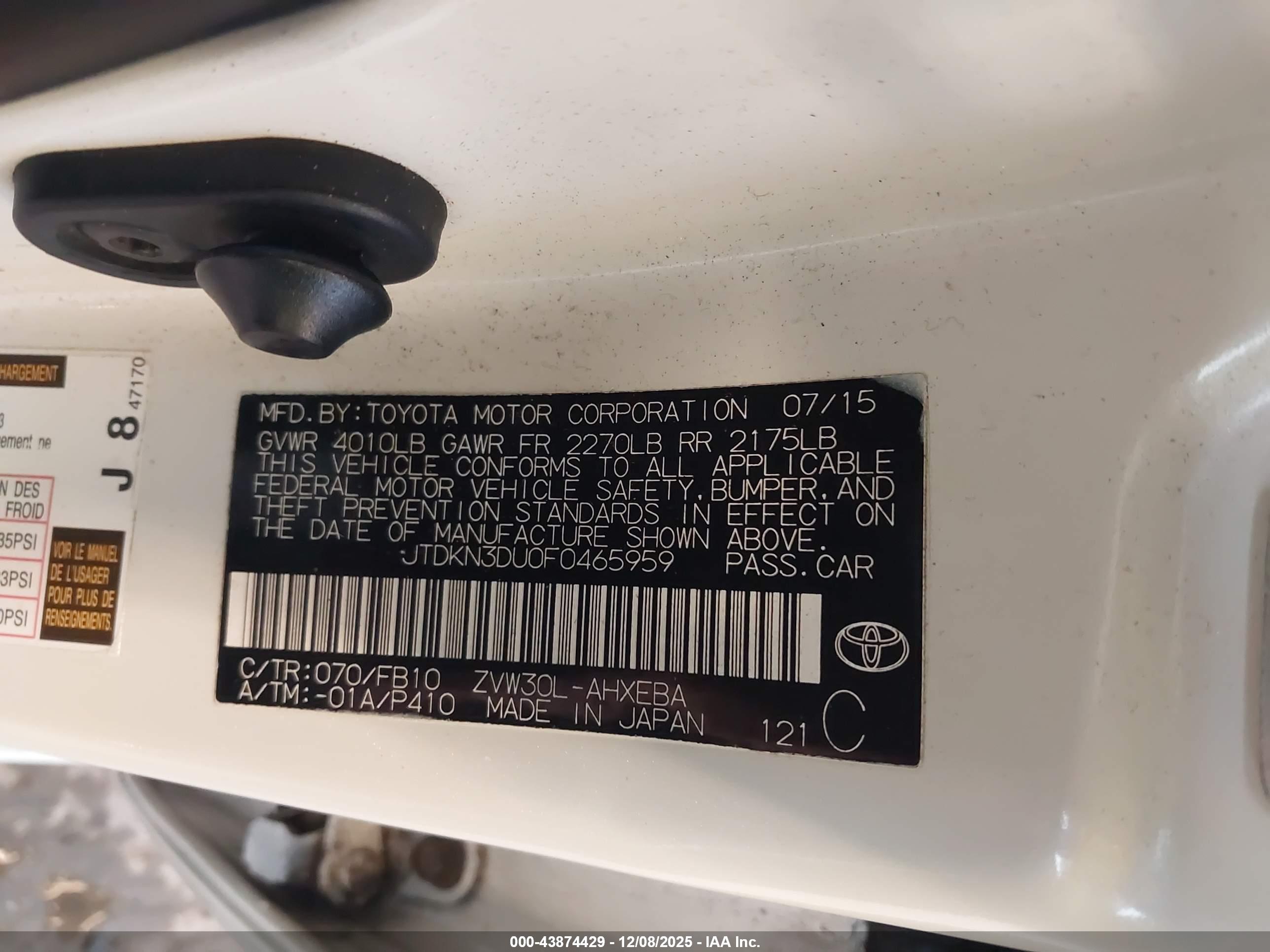 TOYOTA PRIUS image 9