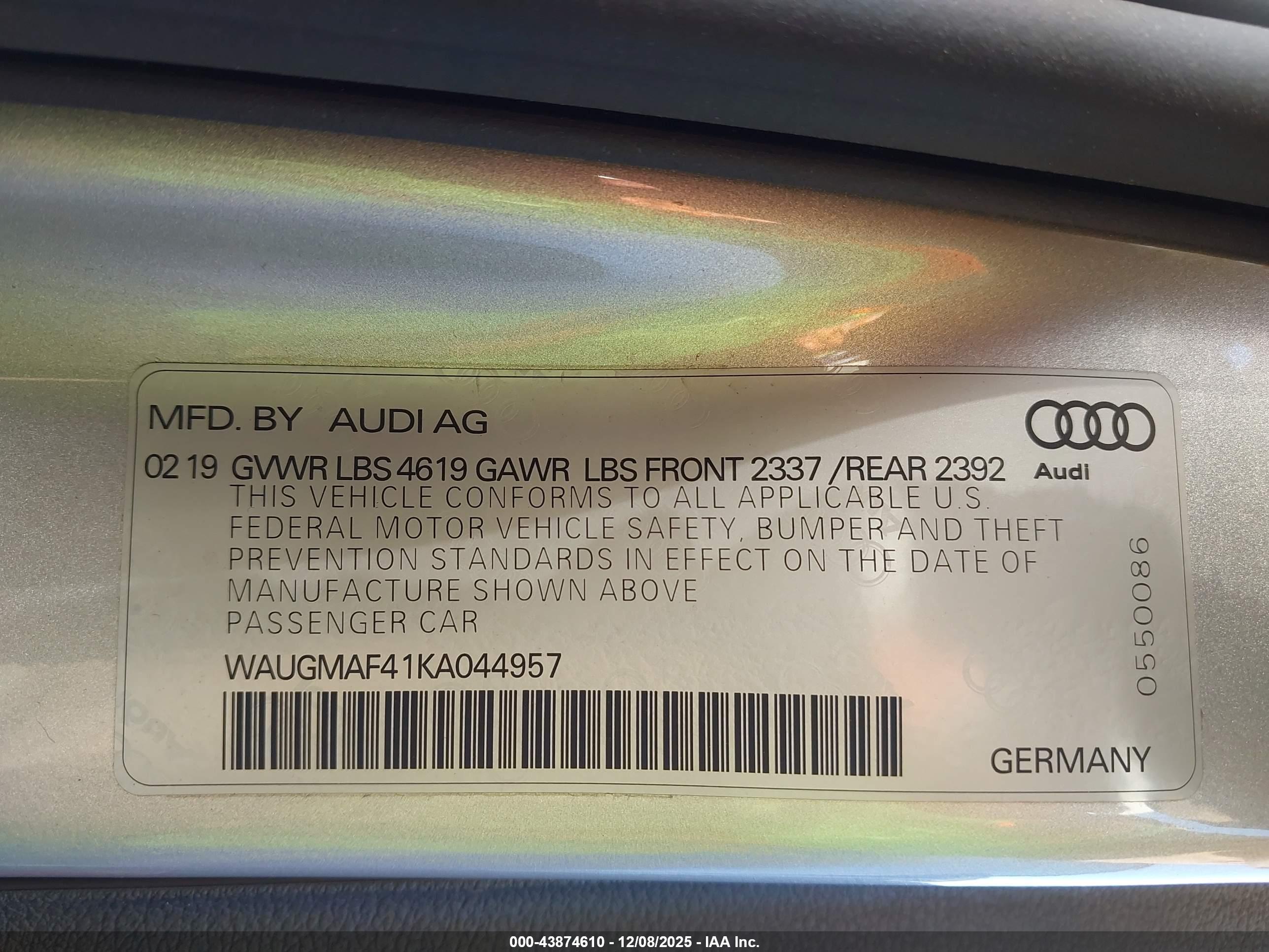 AUDI A4 image 9