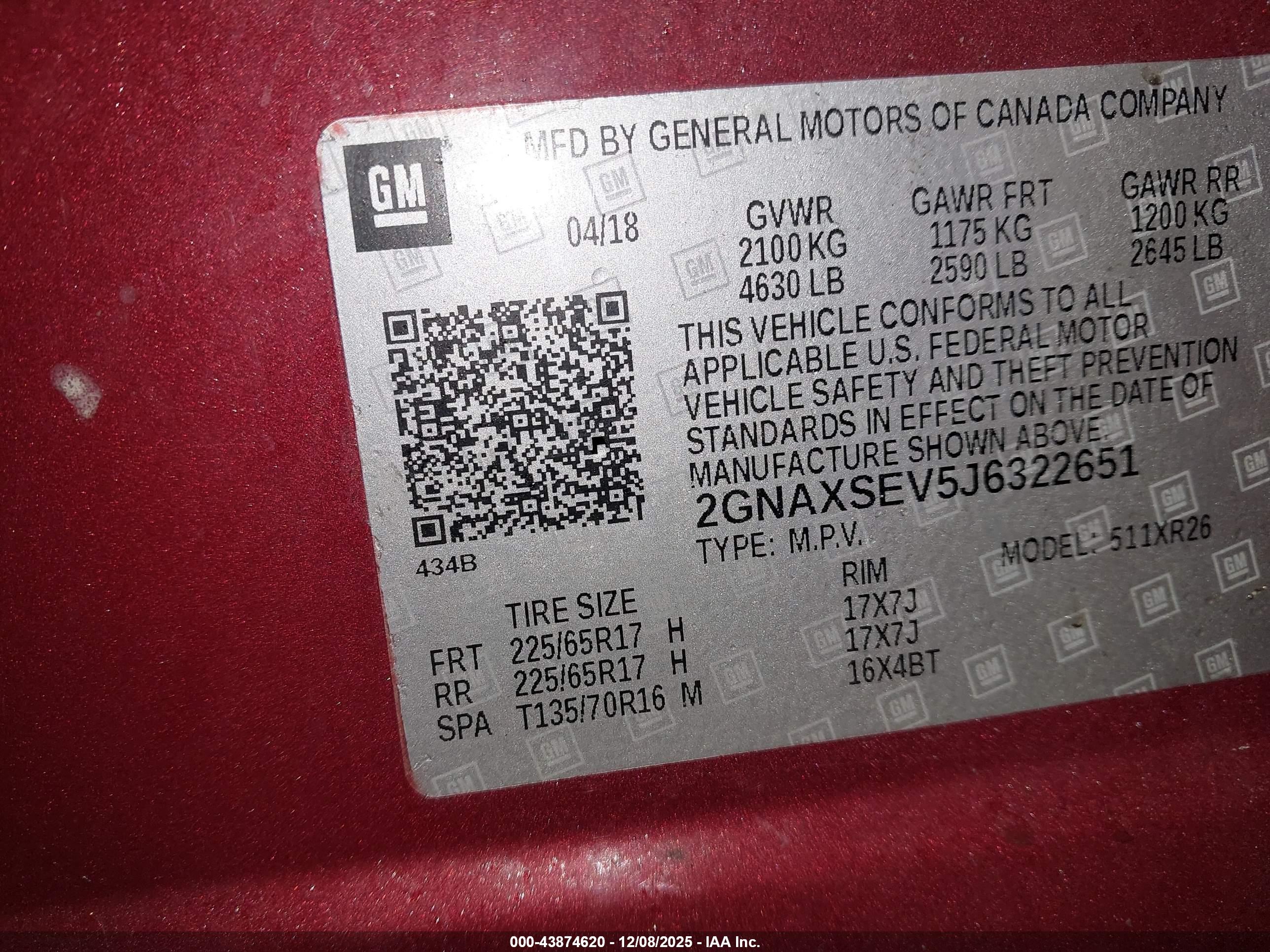 CHEVROLET EQUINOX image 9