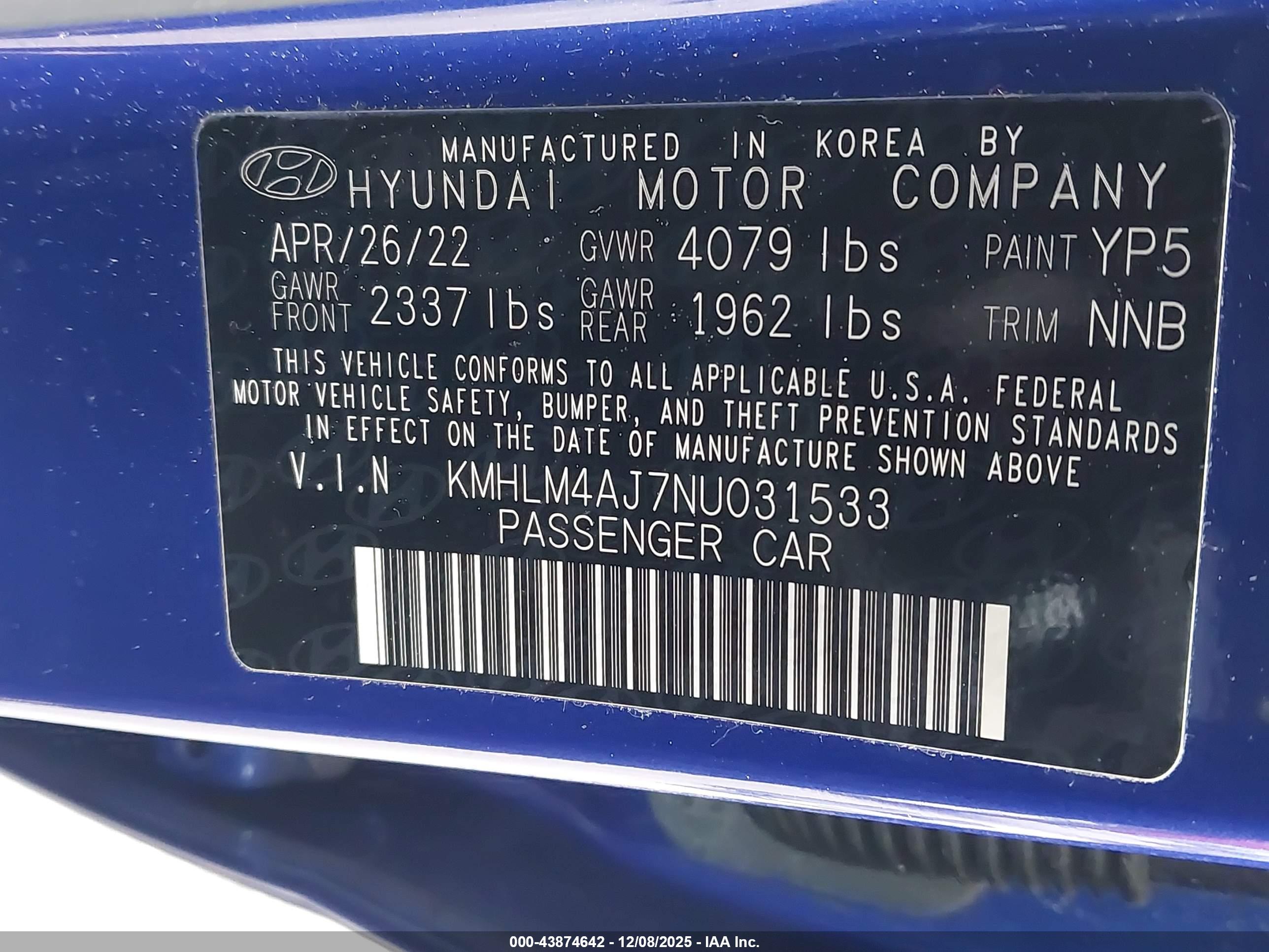HYUNDAI ELANTRA image 9
