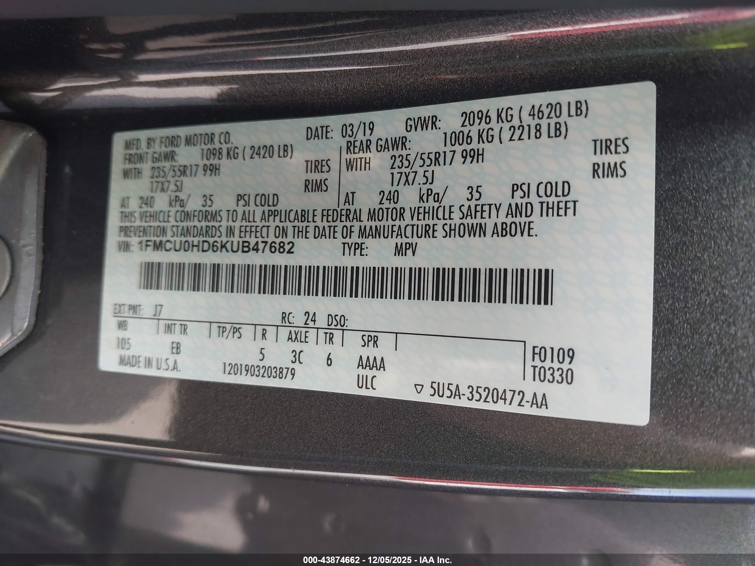 FORD ESCAPE image 9