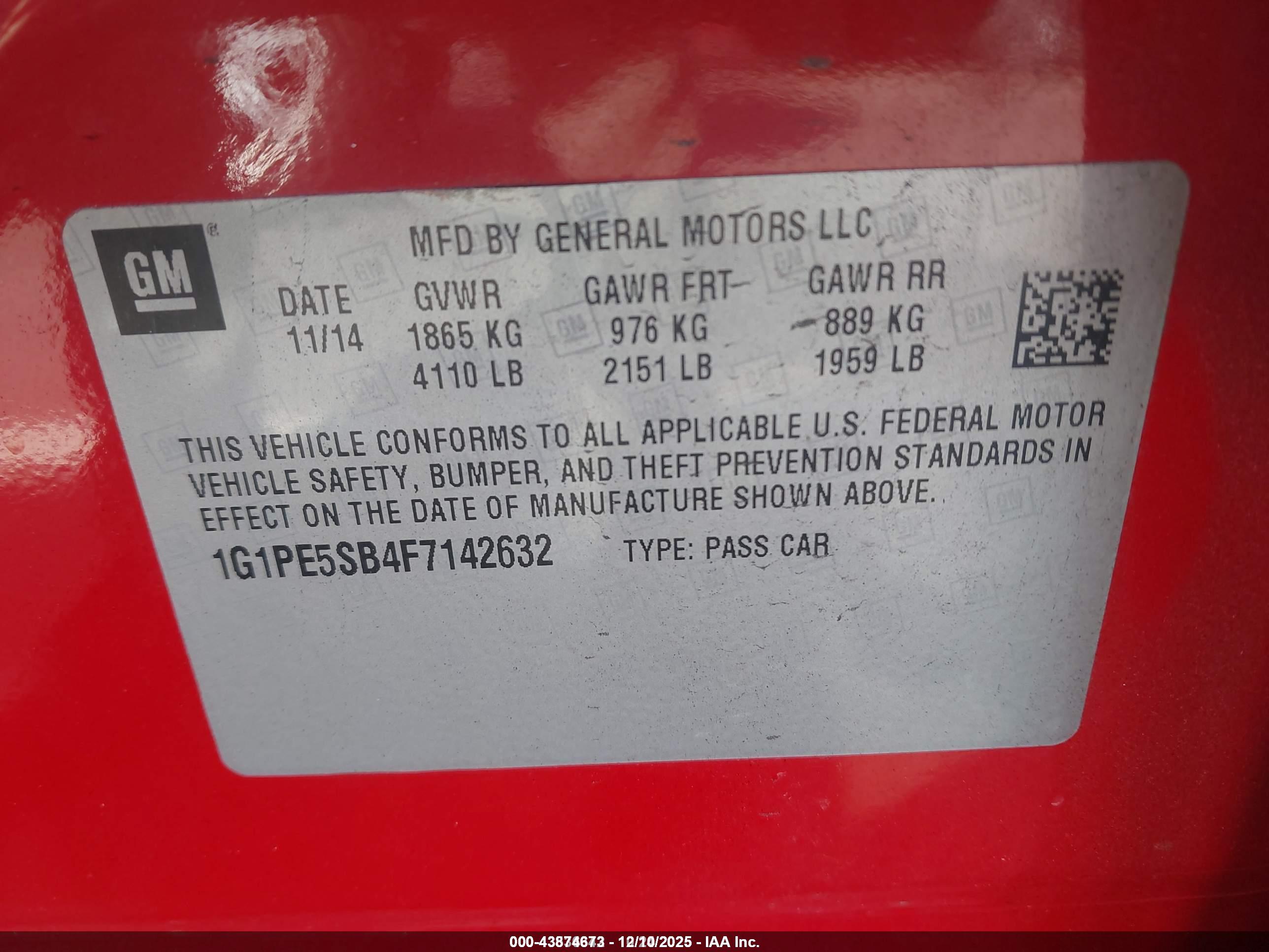 CHEVROLET CRUZE image 9