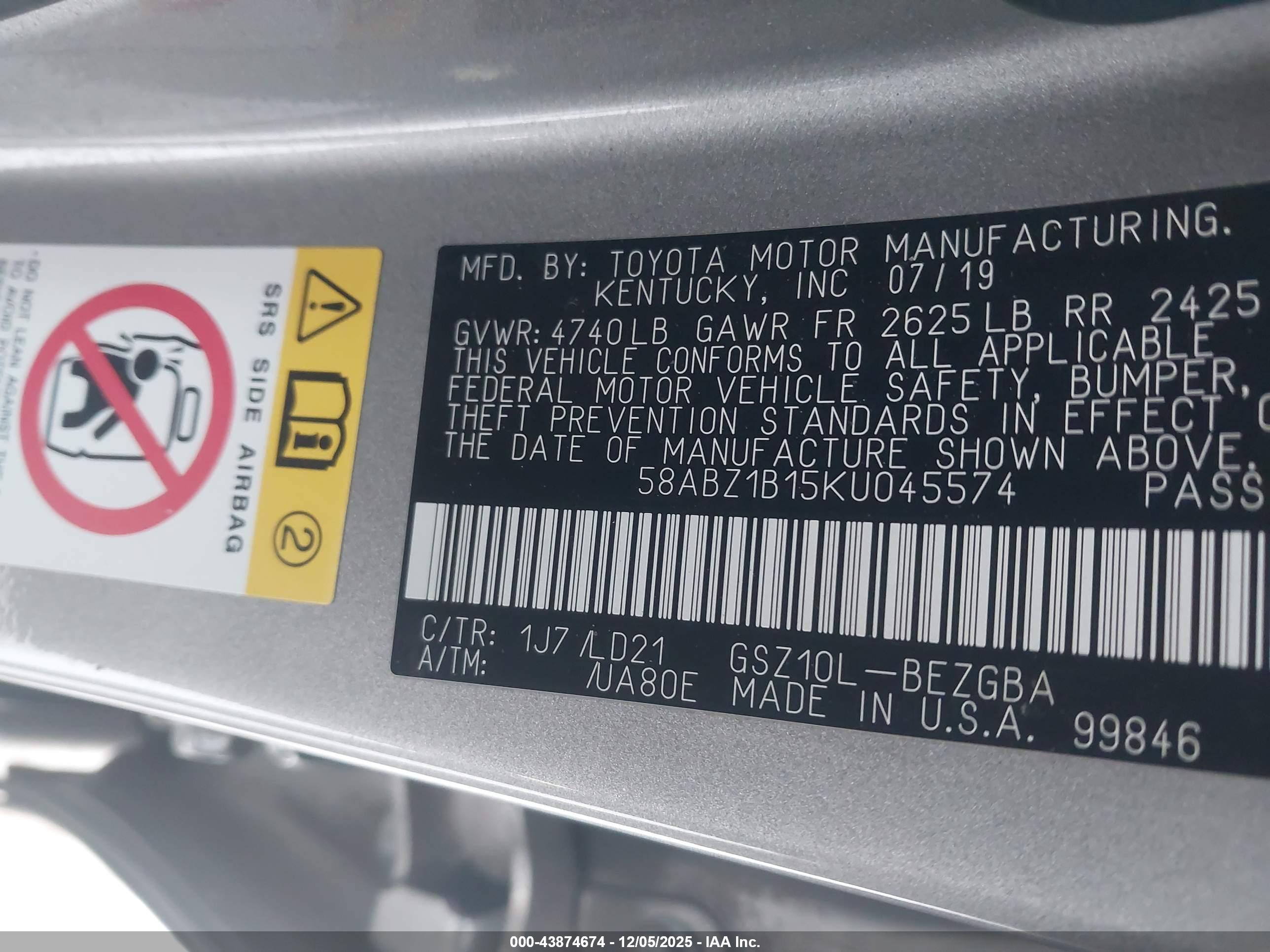 LEXUS ES image 9
