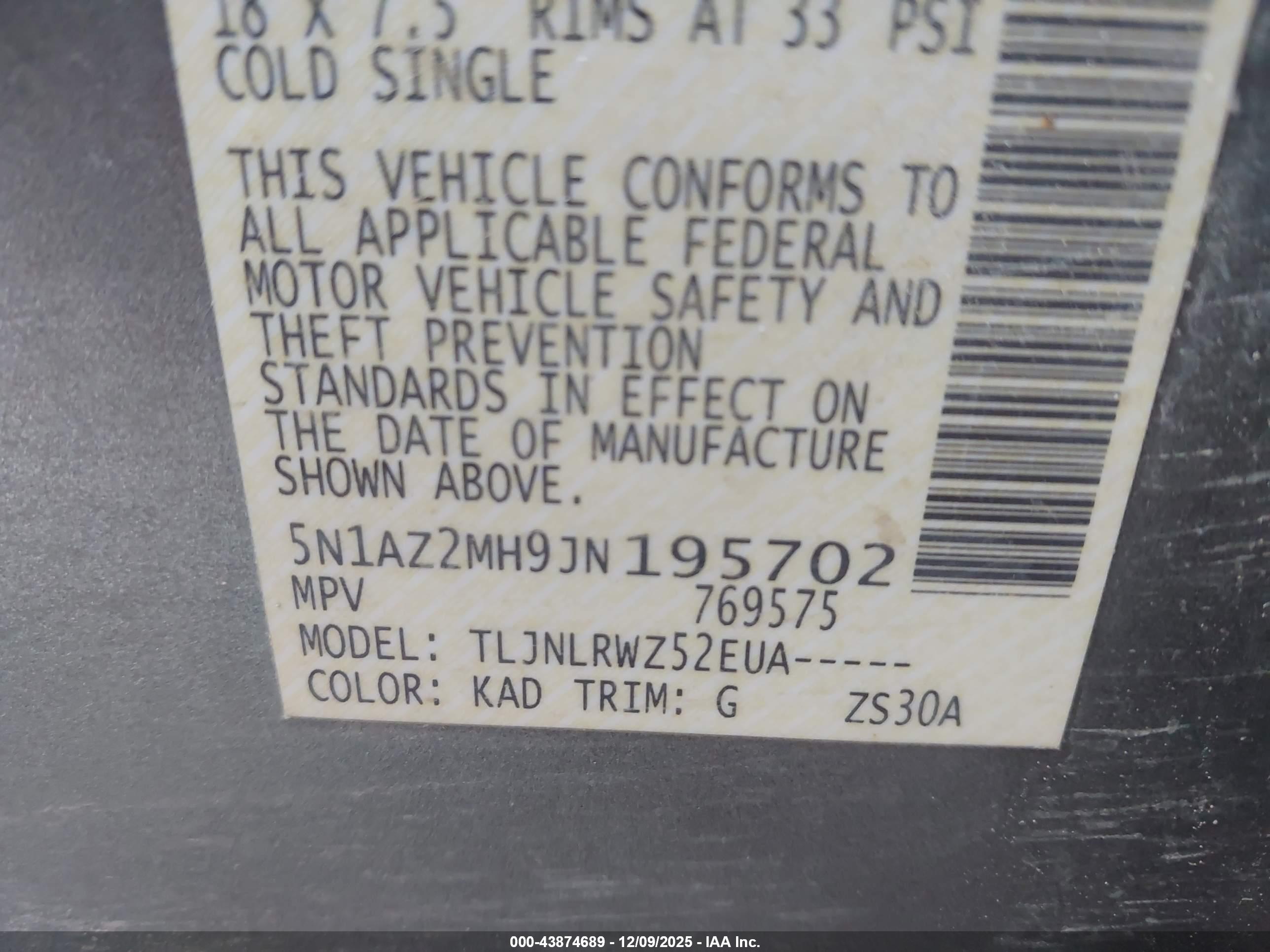 NISSAN MURANO image 9