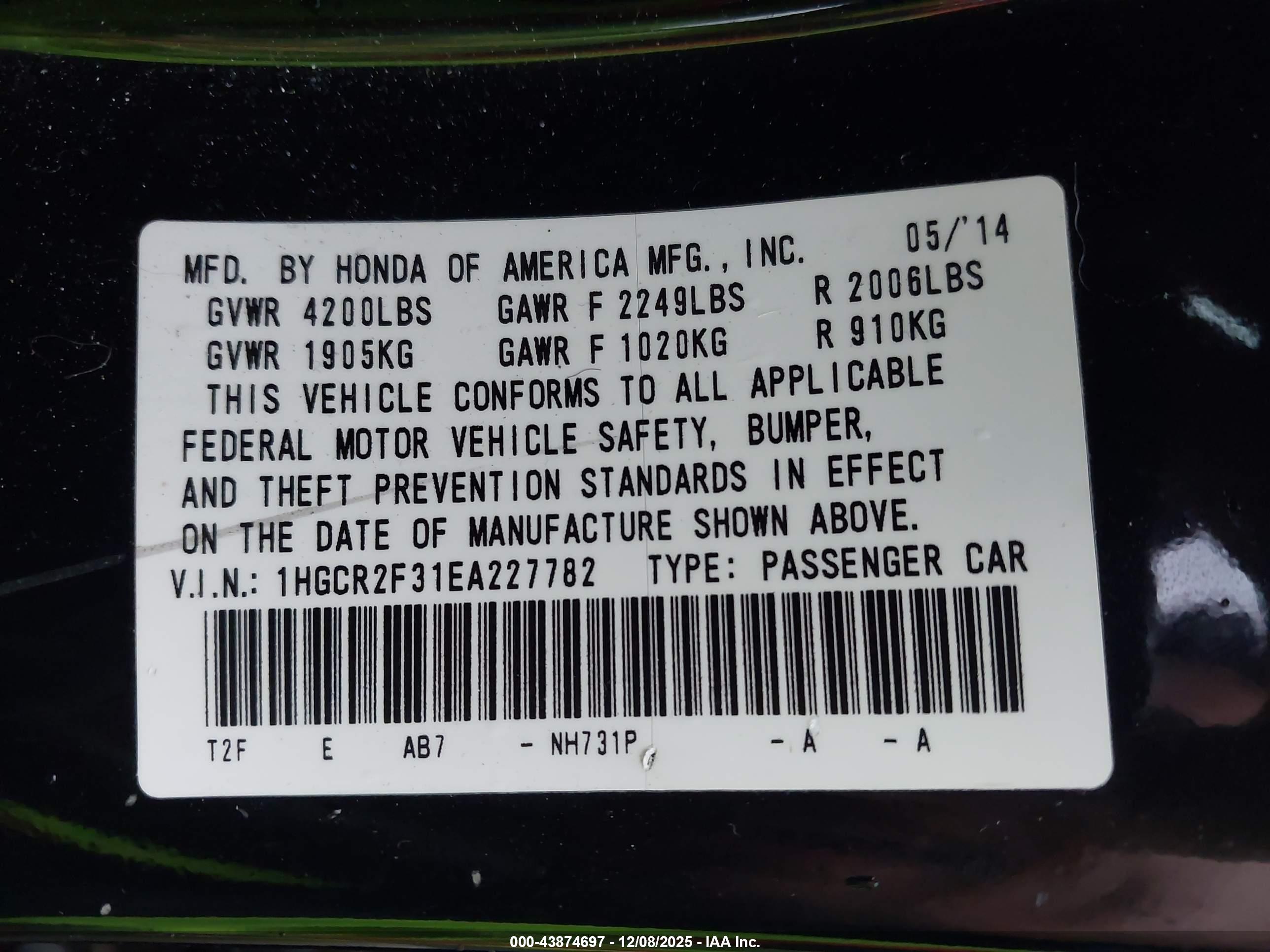 HONDA ACCORD image 9
