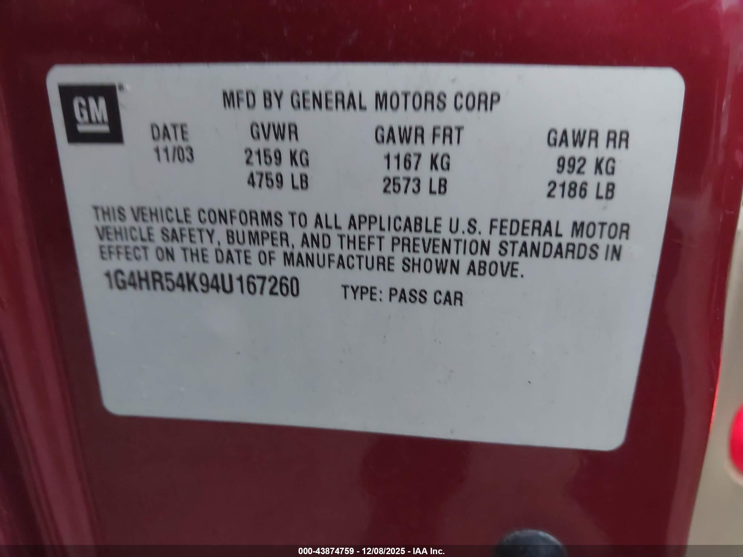 BUICK LESABRE image 9