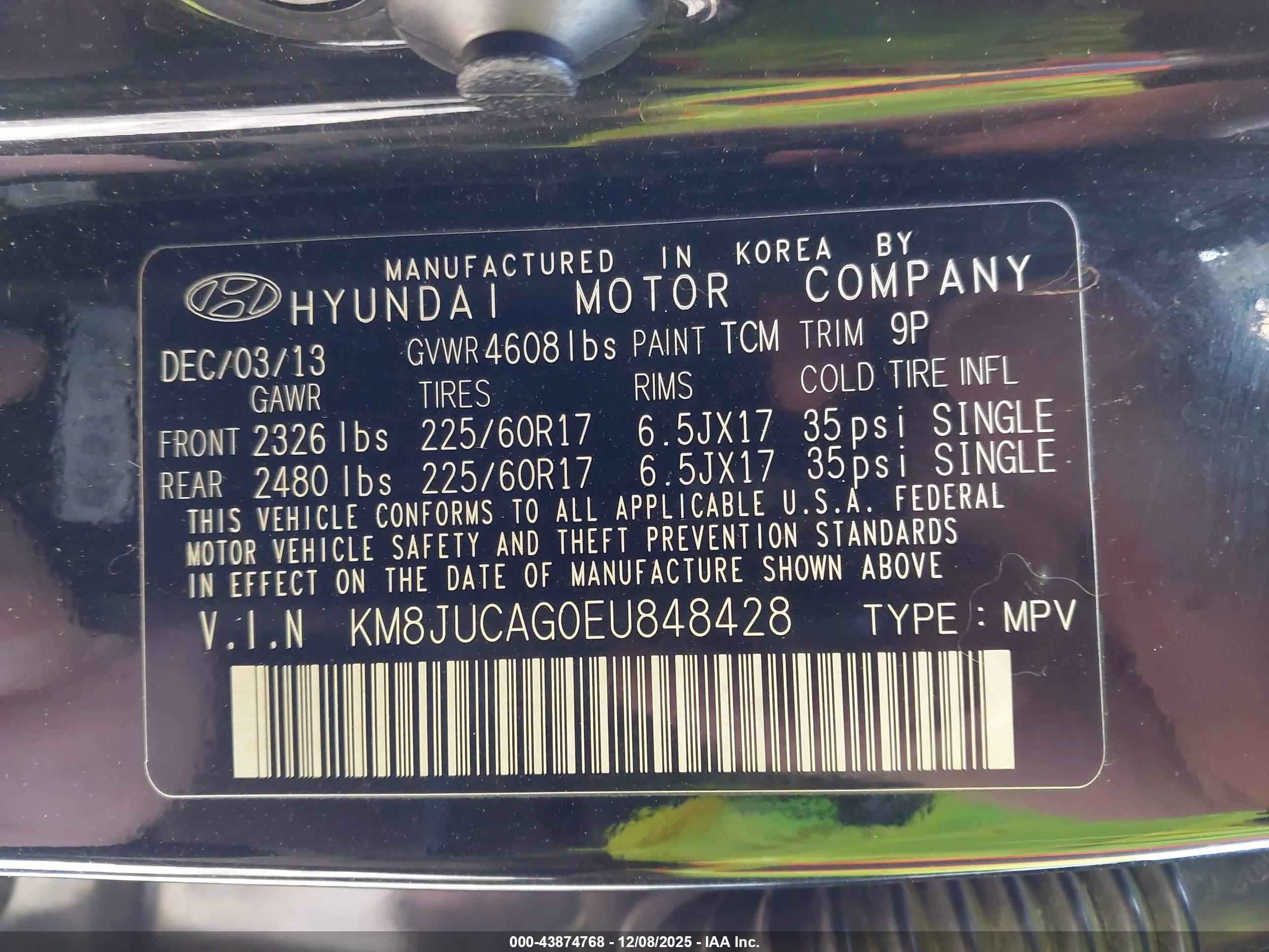 HYUNDAI TUCSON image 9