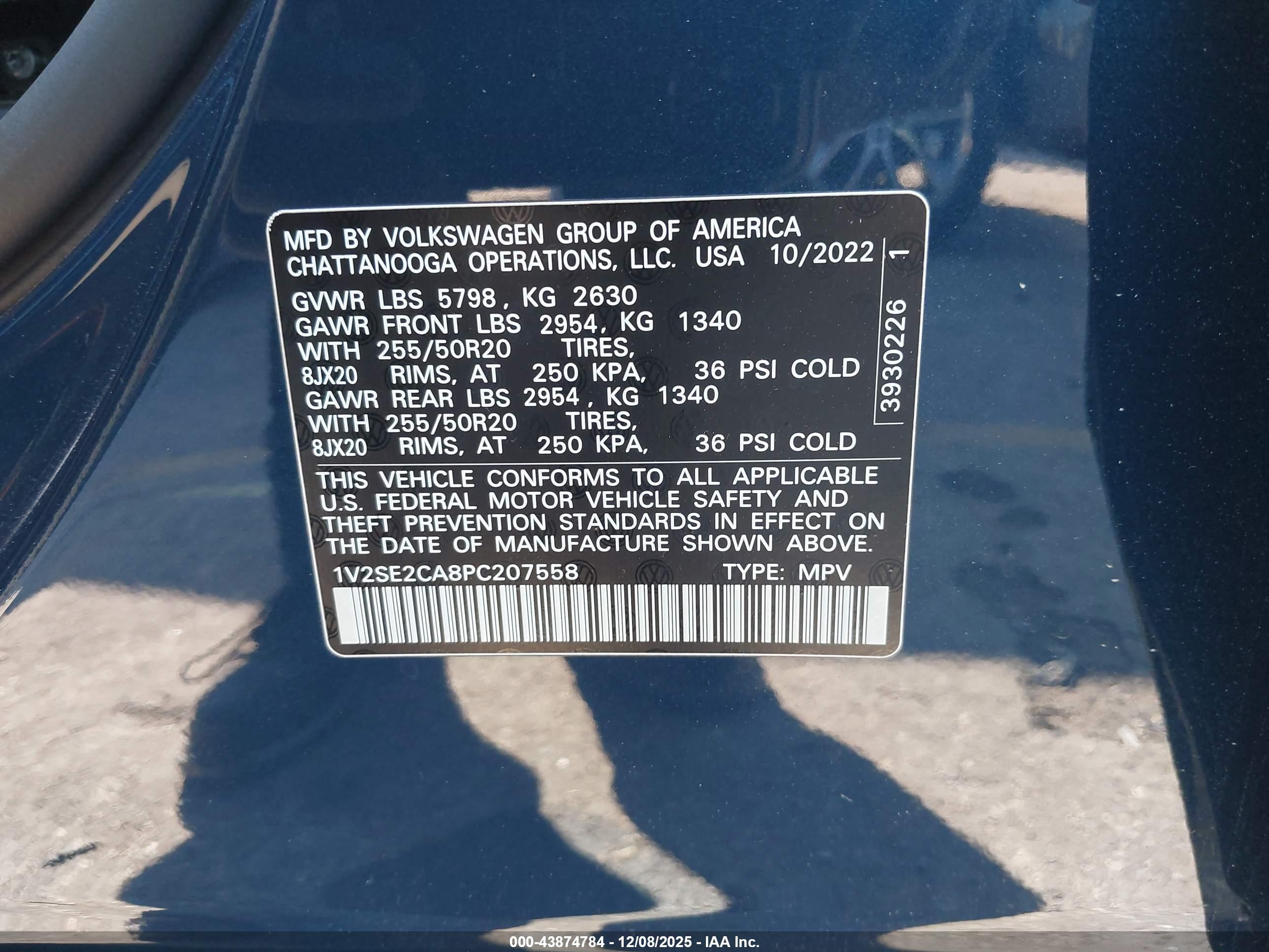 VOLKSWAGEN ATLAS image 9