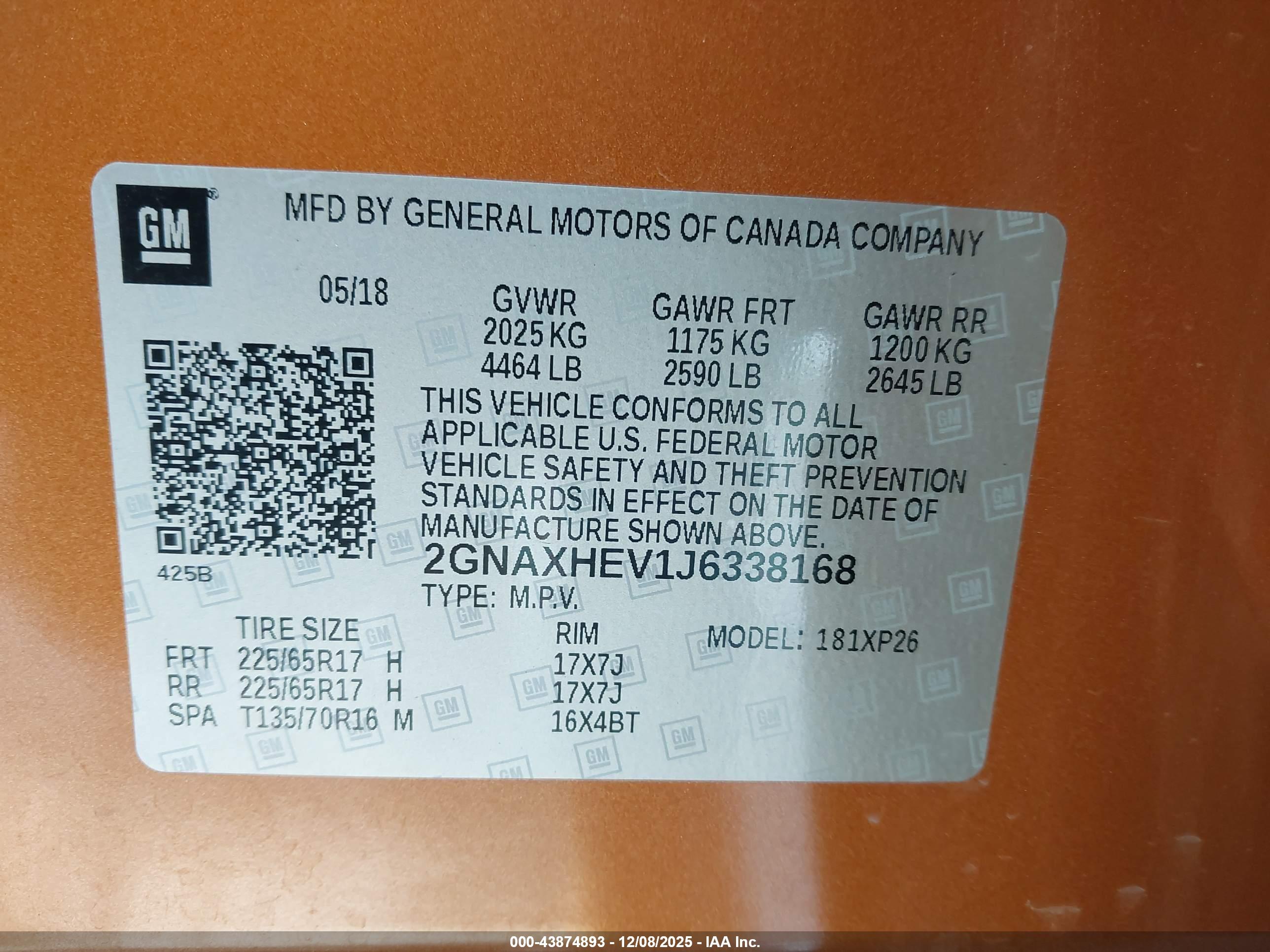 CHEVROLET EQUINOX image 9