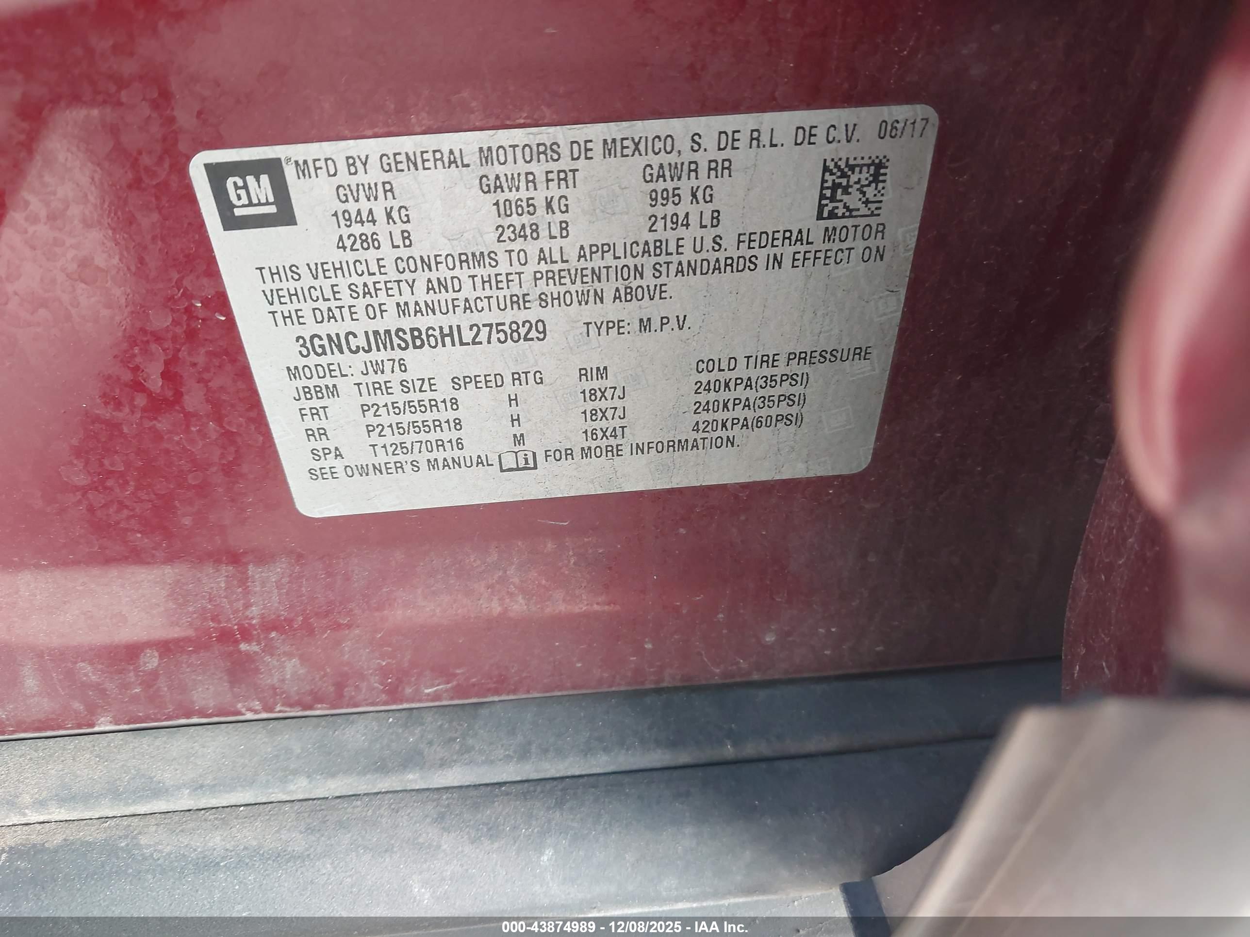 CHEVROLET TRAX image 9
