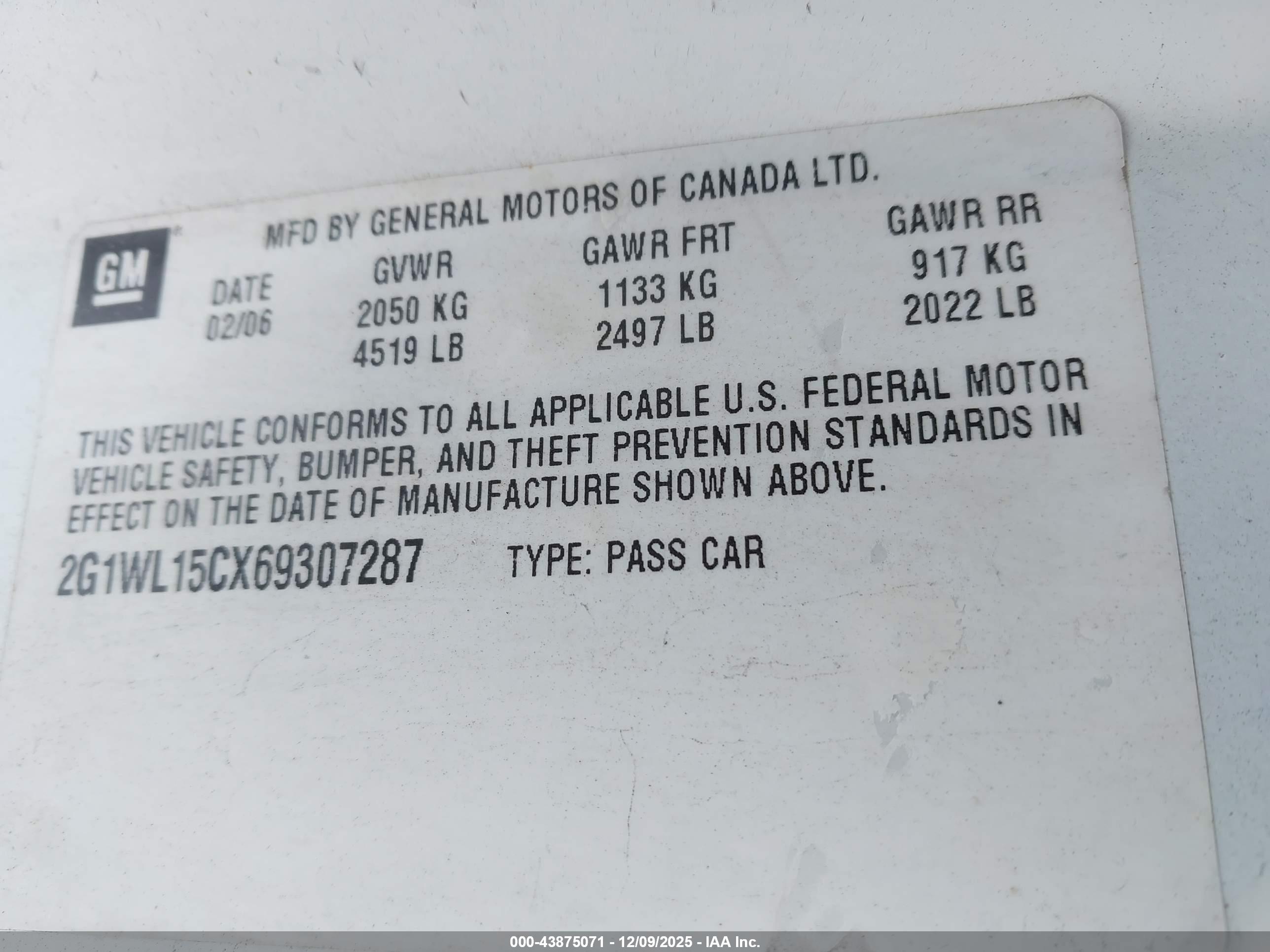 CHEVROLET MONTE image 9