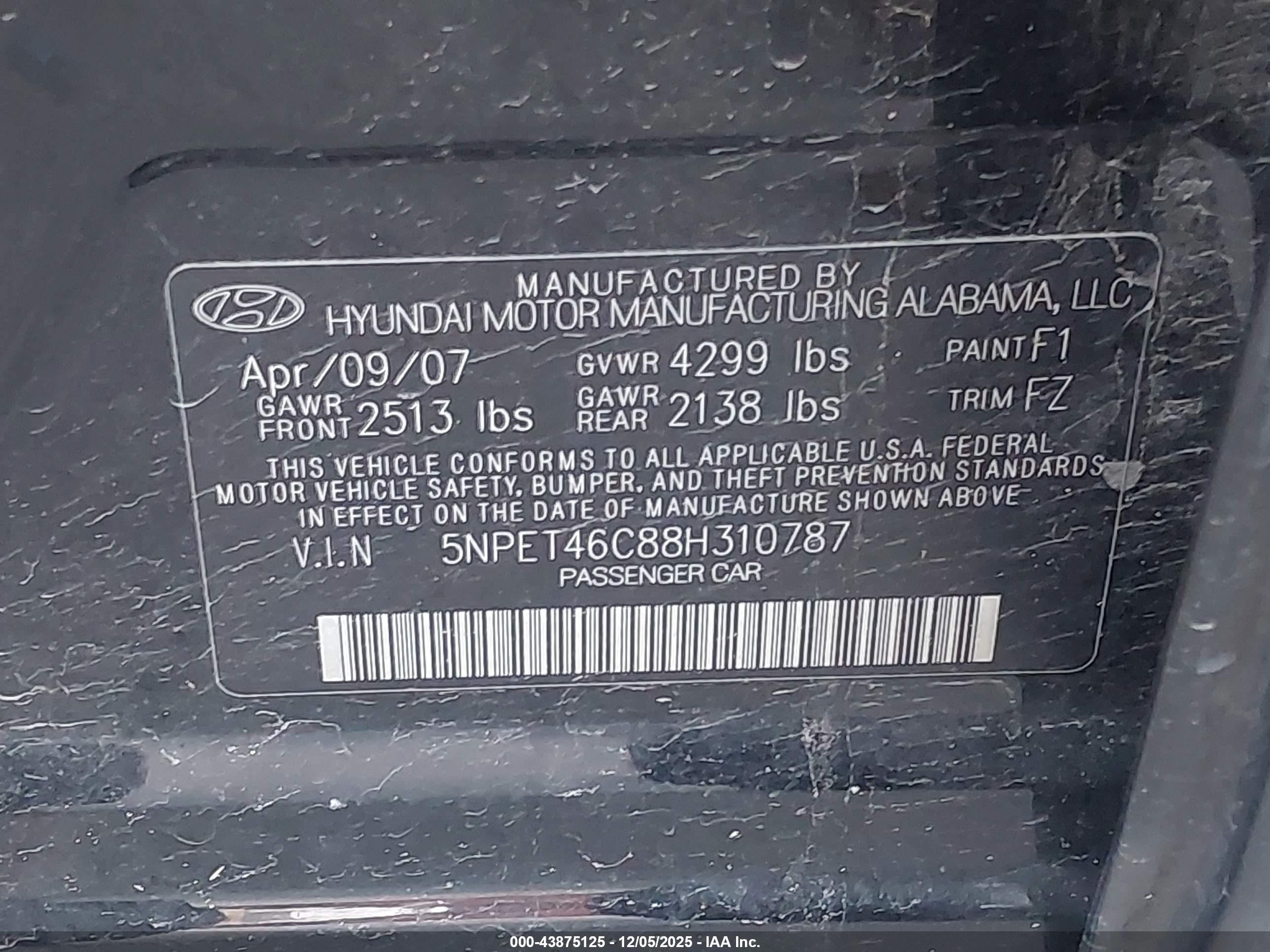 HYUNDAI SONATA image 9