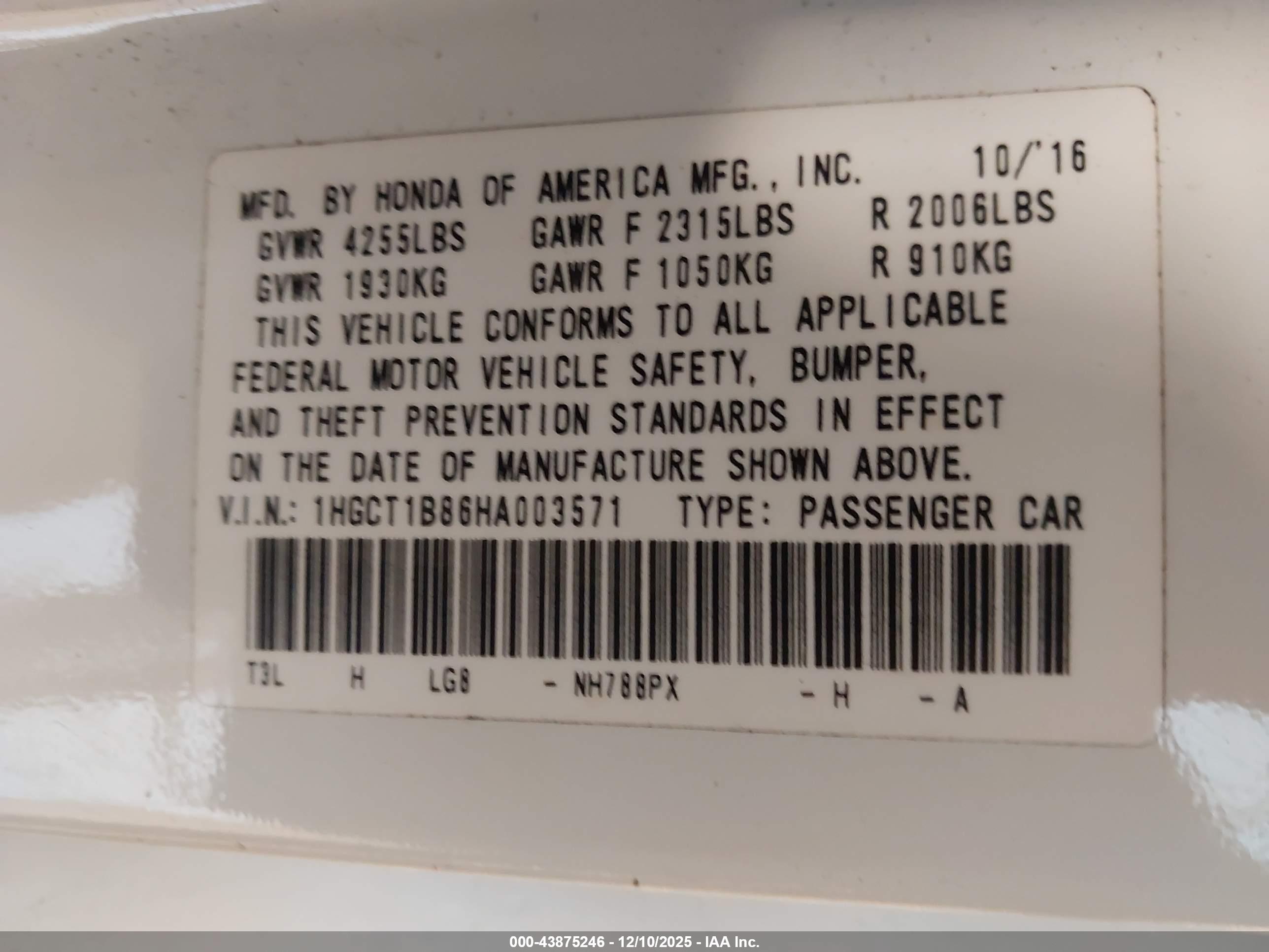 HONDA ACCORD image 9