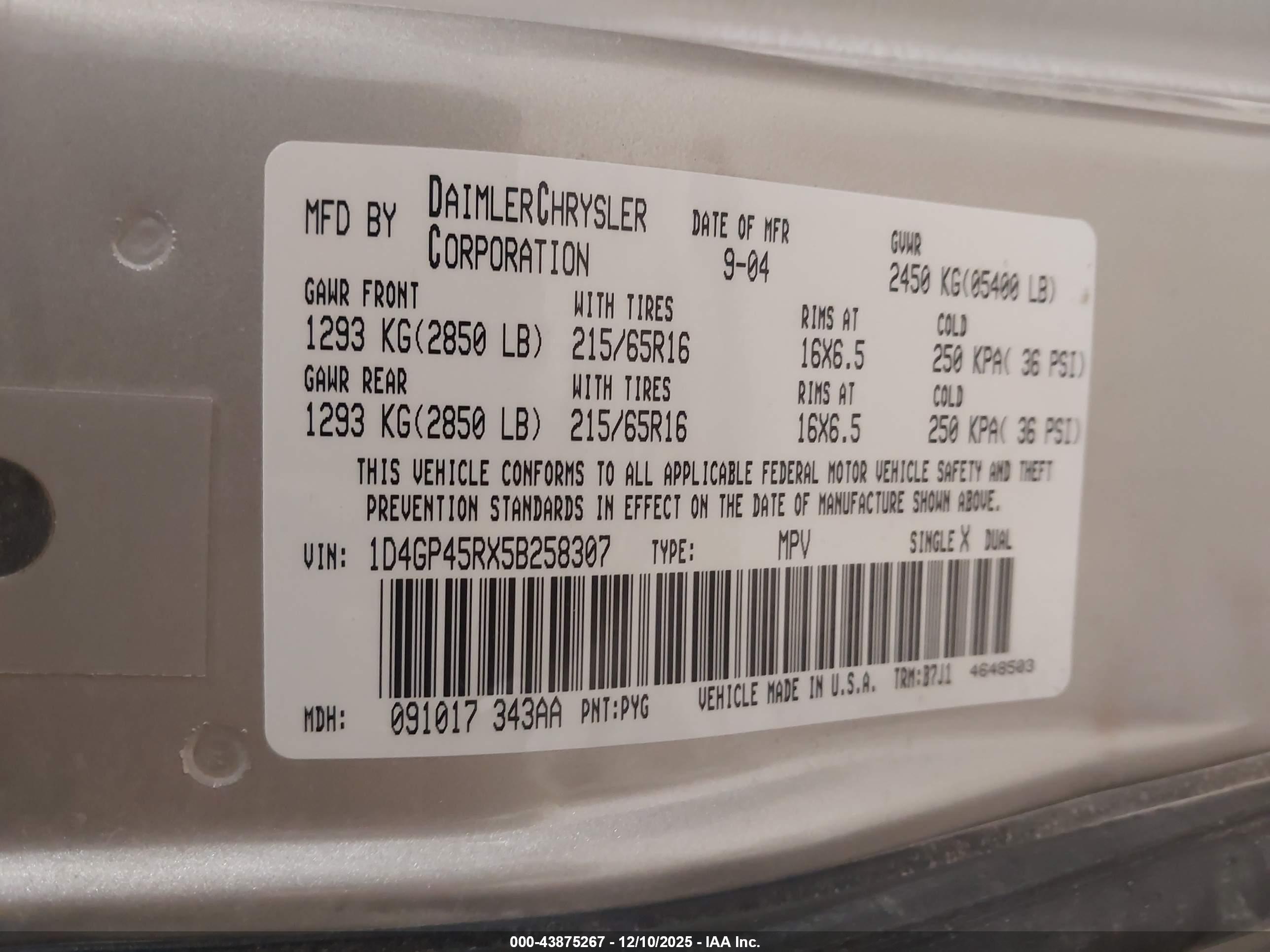 DODGE CARAVAN image 9