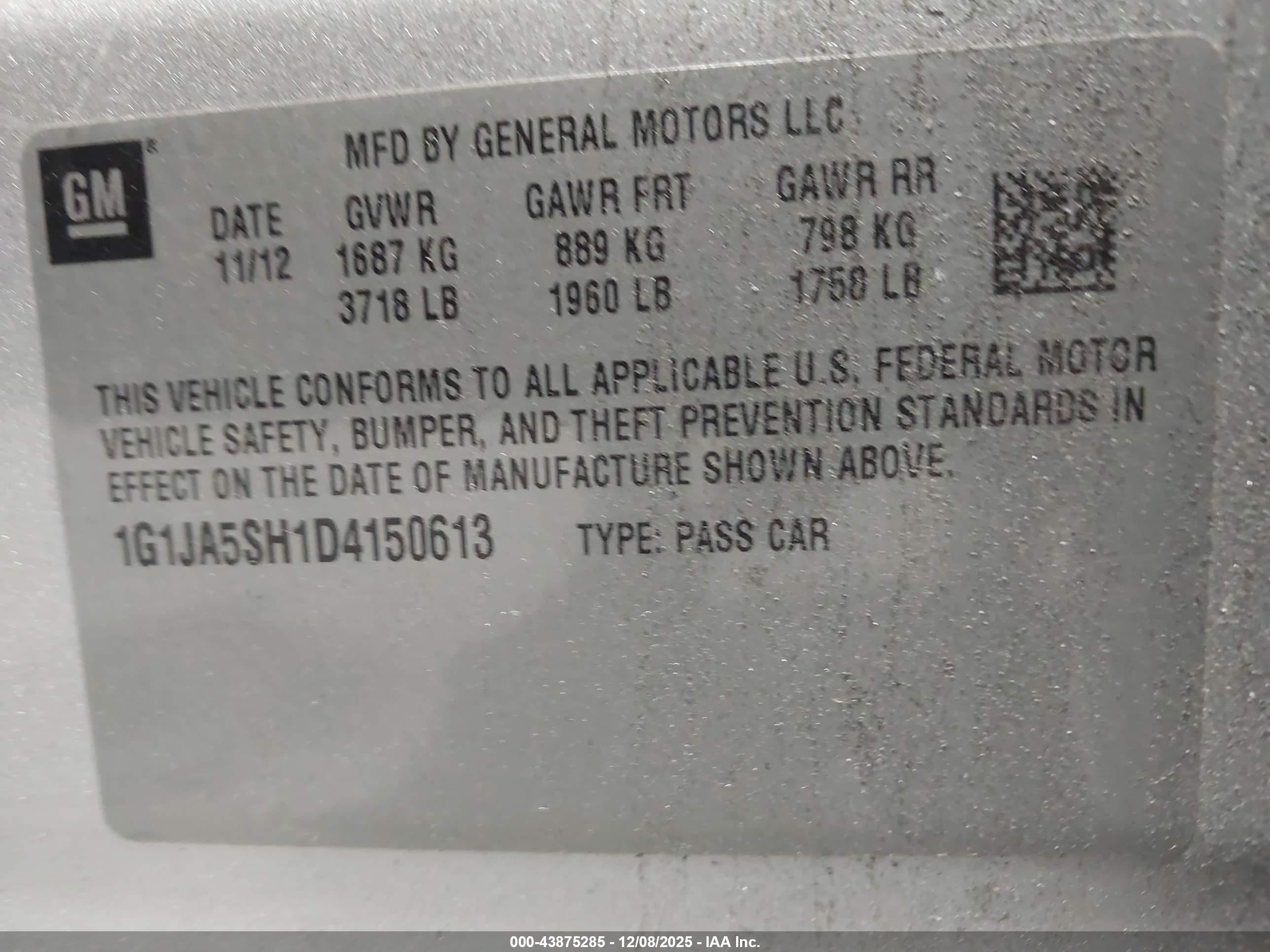 CHEVROLET SONIC image 9
