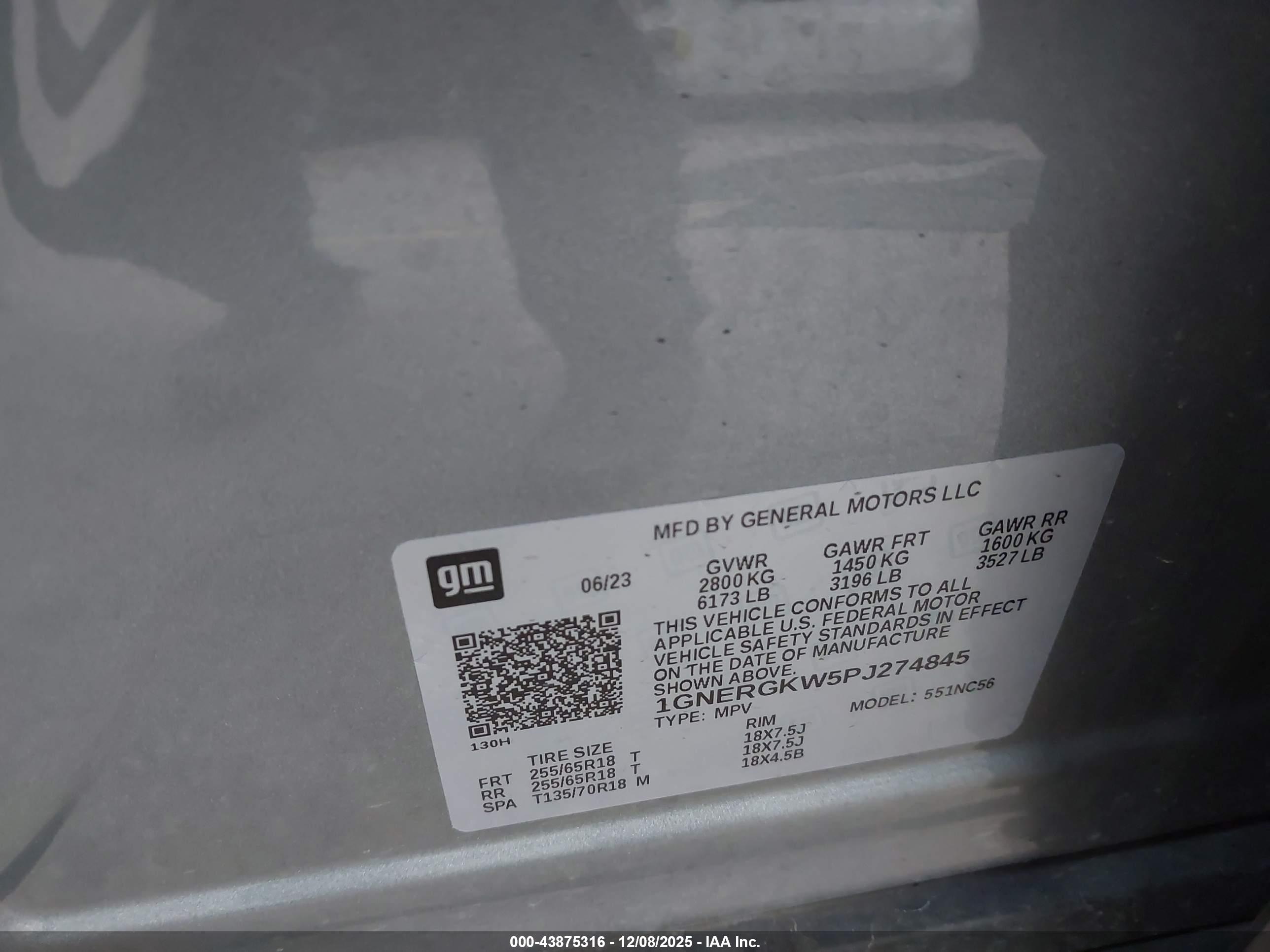 CHEVROLET TRAVERSE image 9