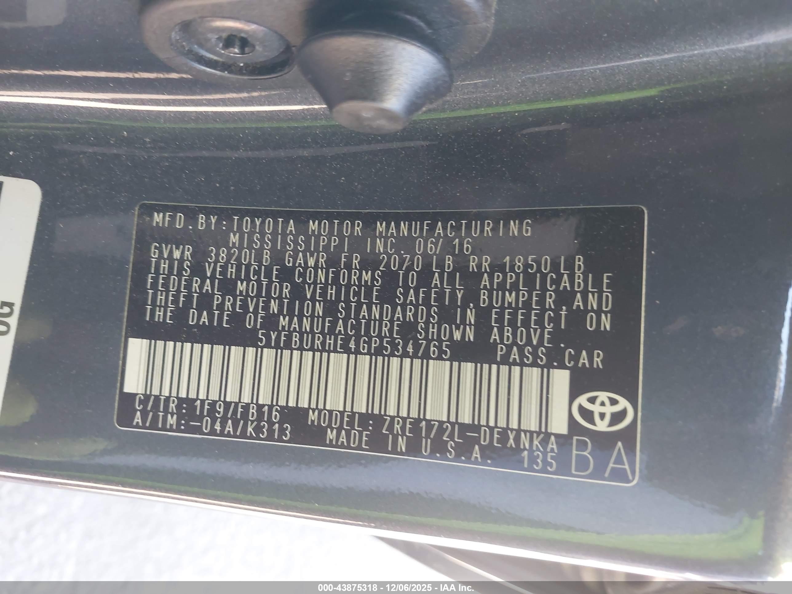TOYOTA COROLLA image 9