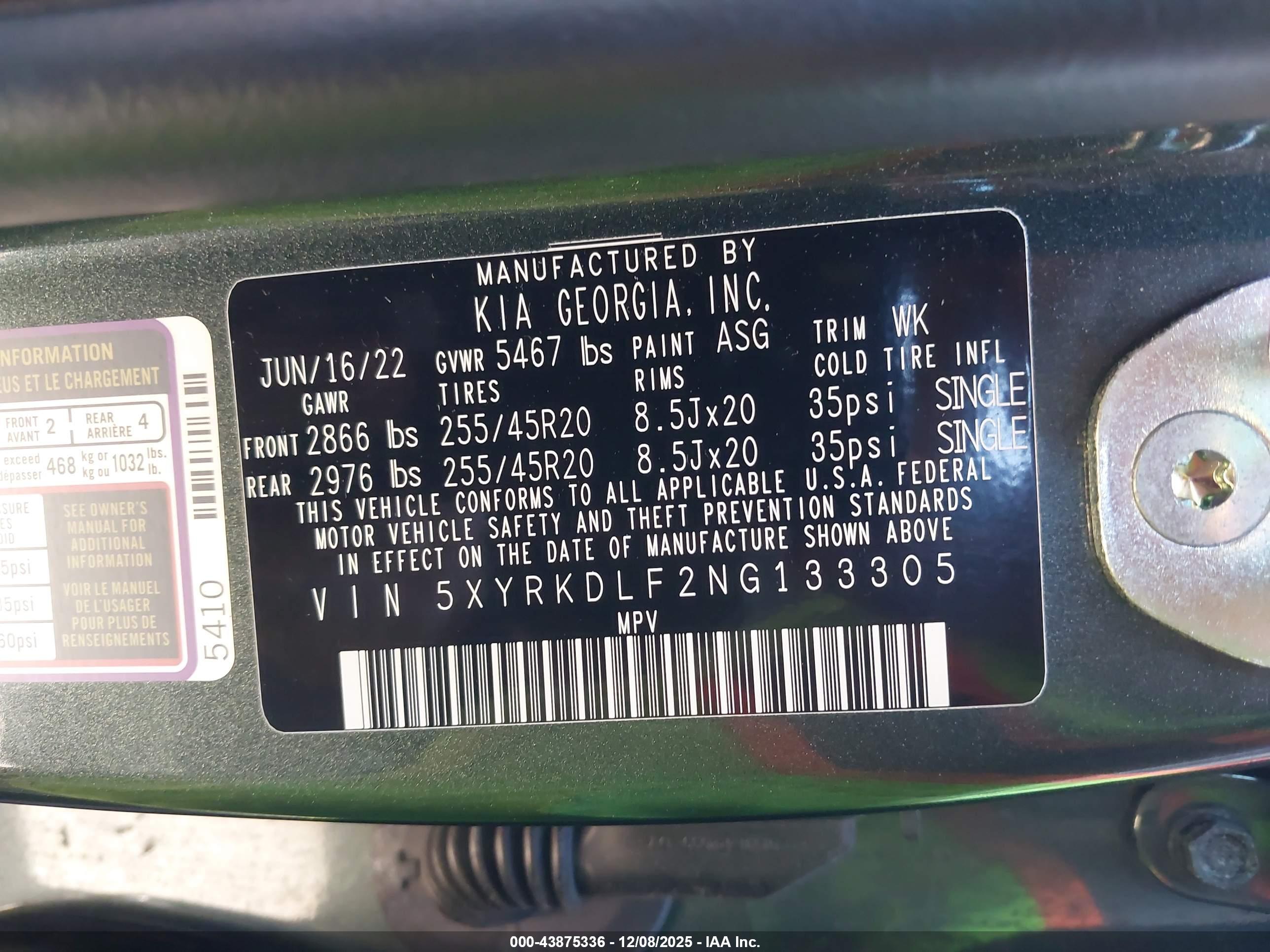KIA SORENTO image 9