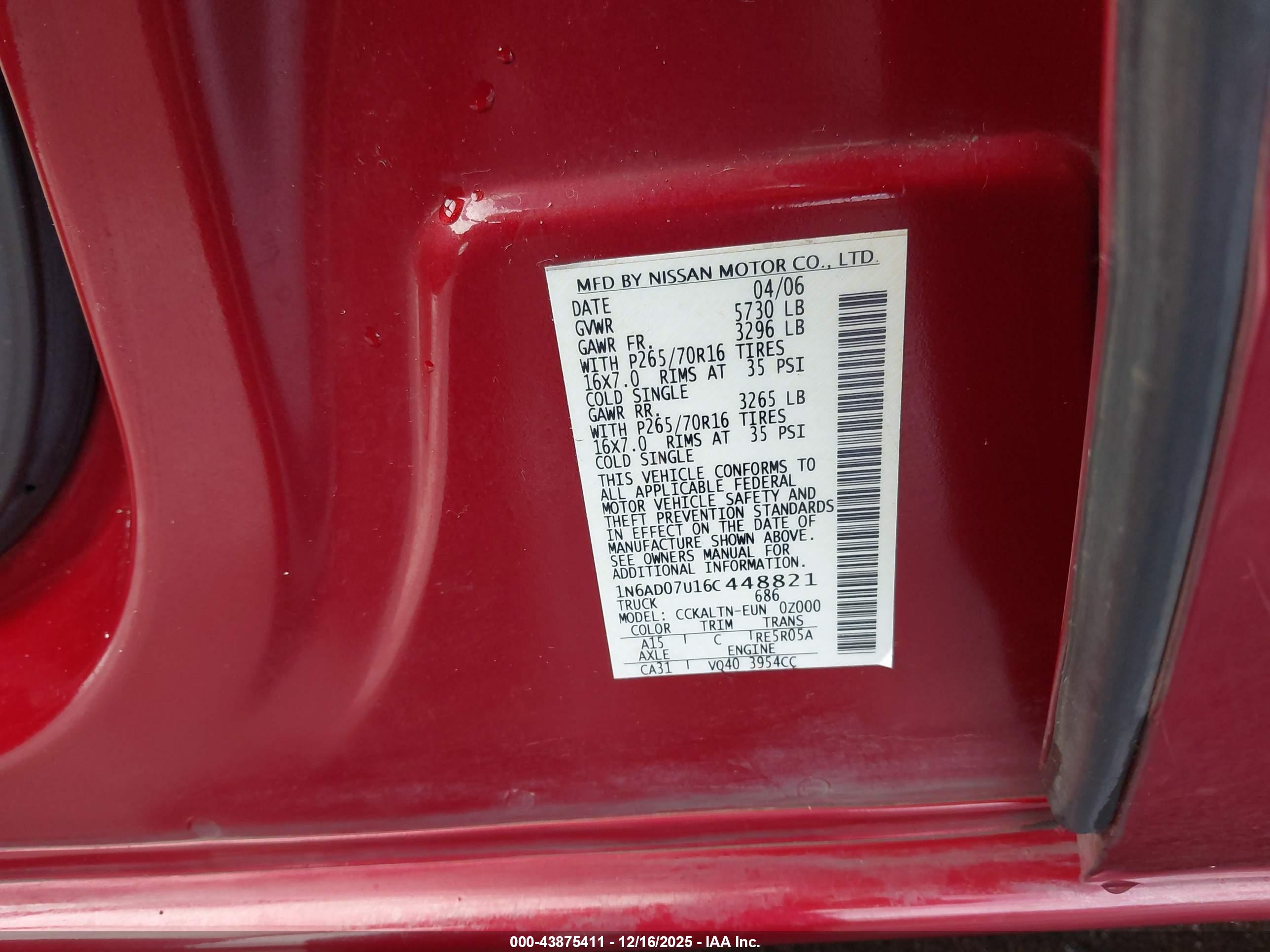 NISSAN FRONTIER image 9