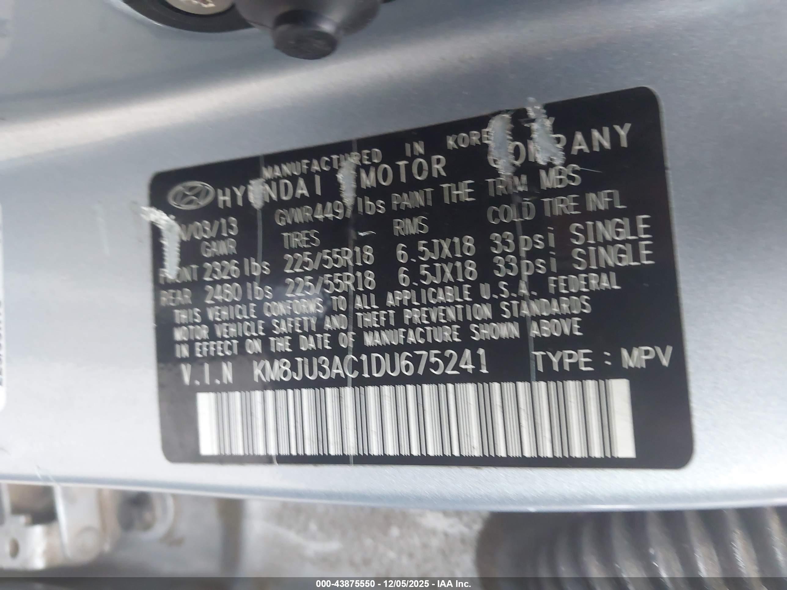 HYUNDAI TUCSON image 9