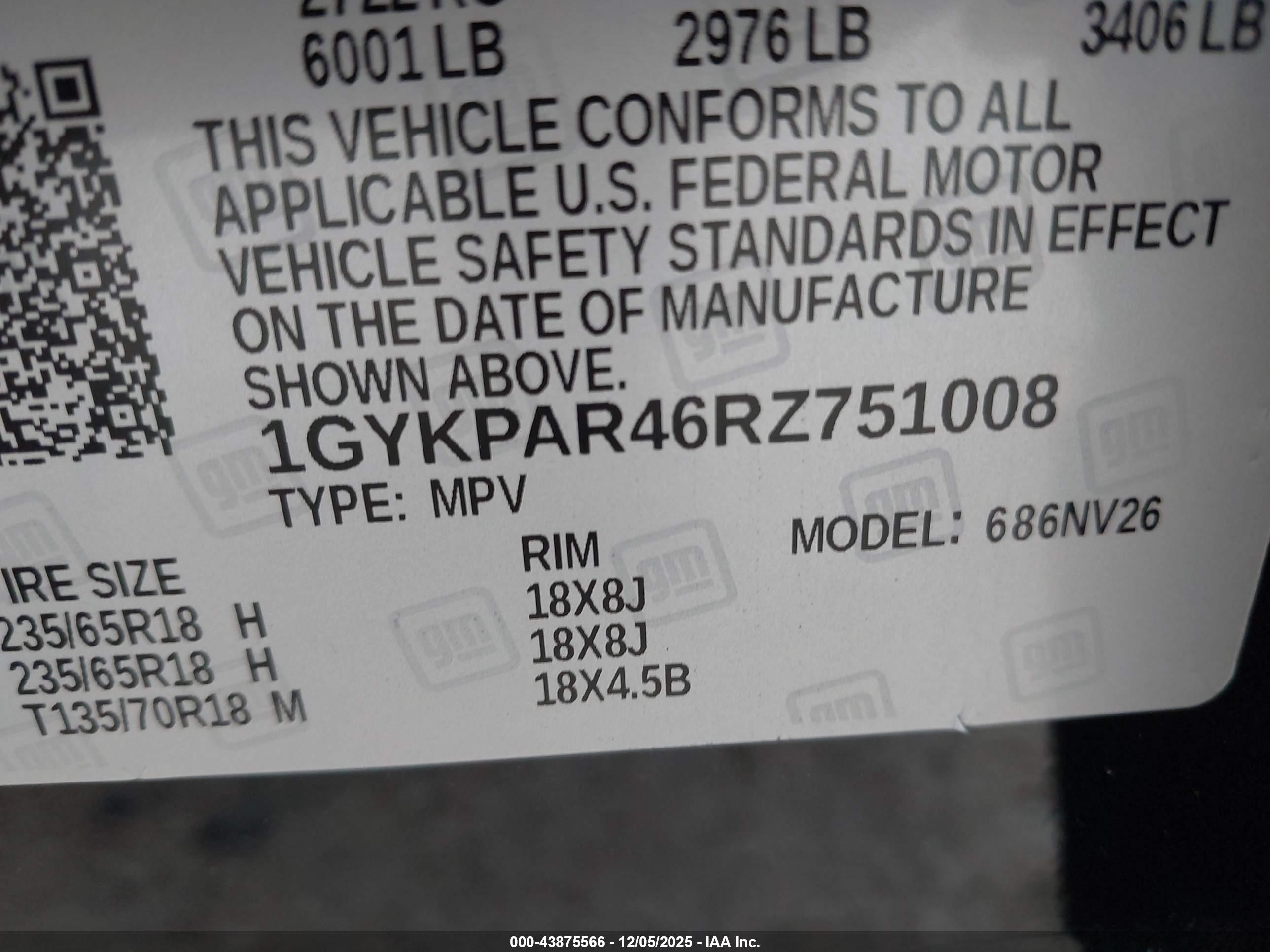 CADILLAC XT6 image 9