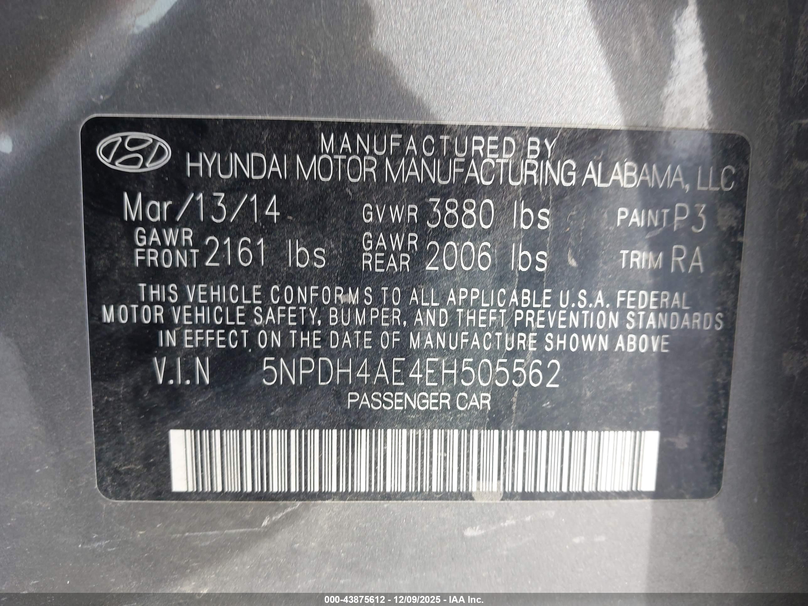 HYUNDAI ELANTRA image 9