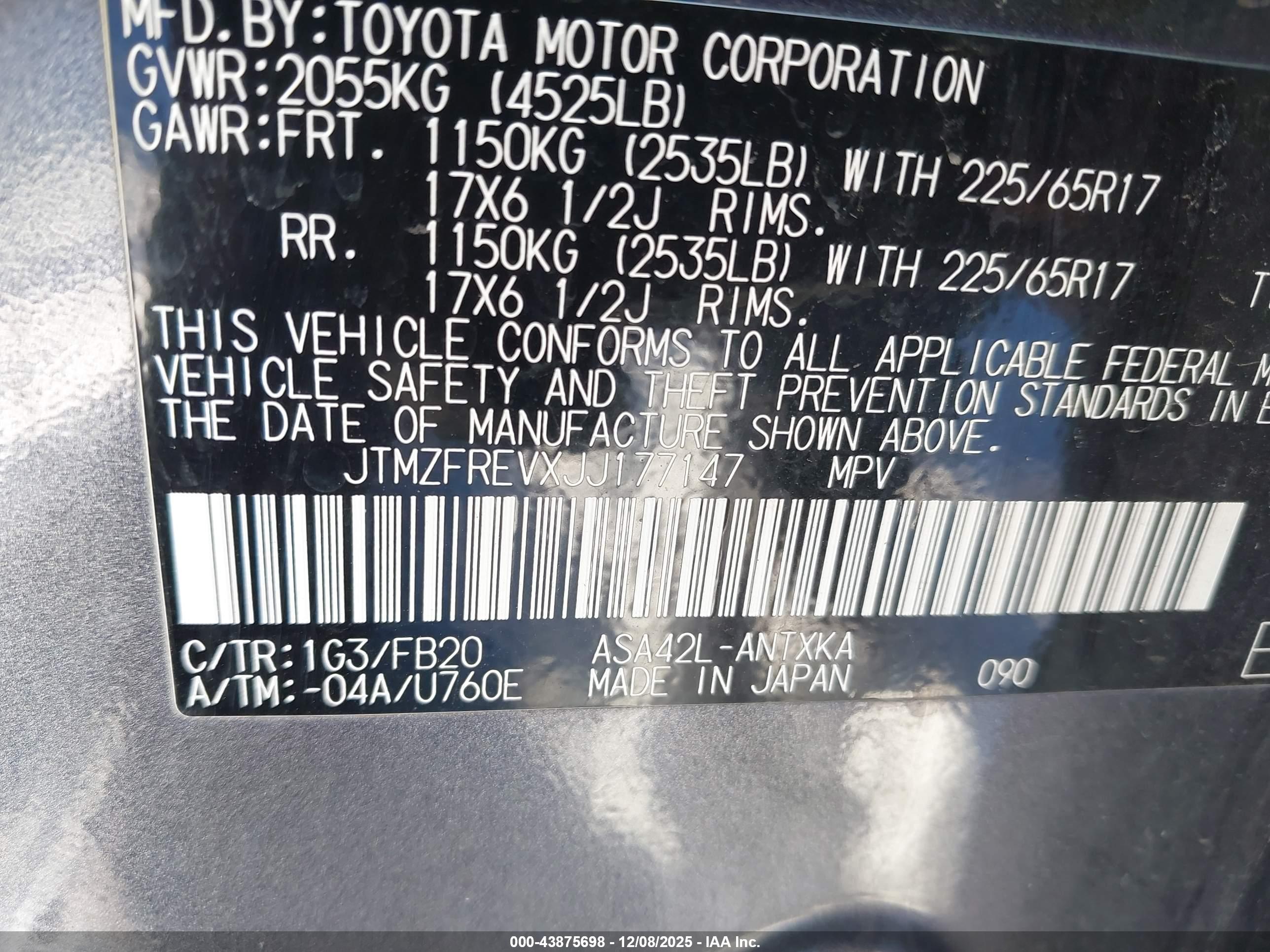 TOYOTA RAV4 image 9