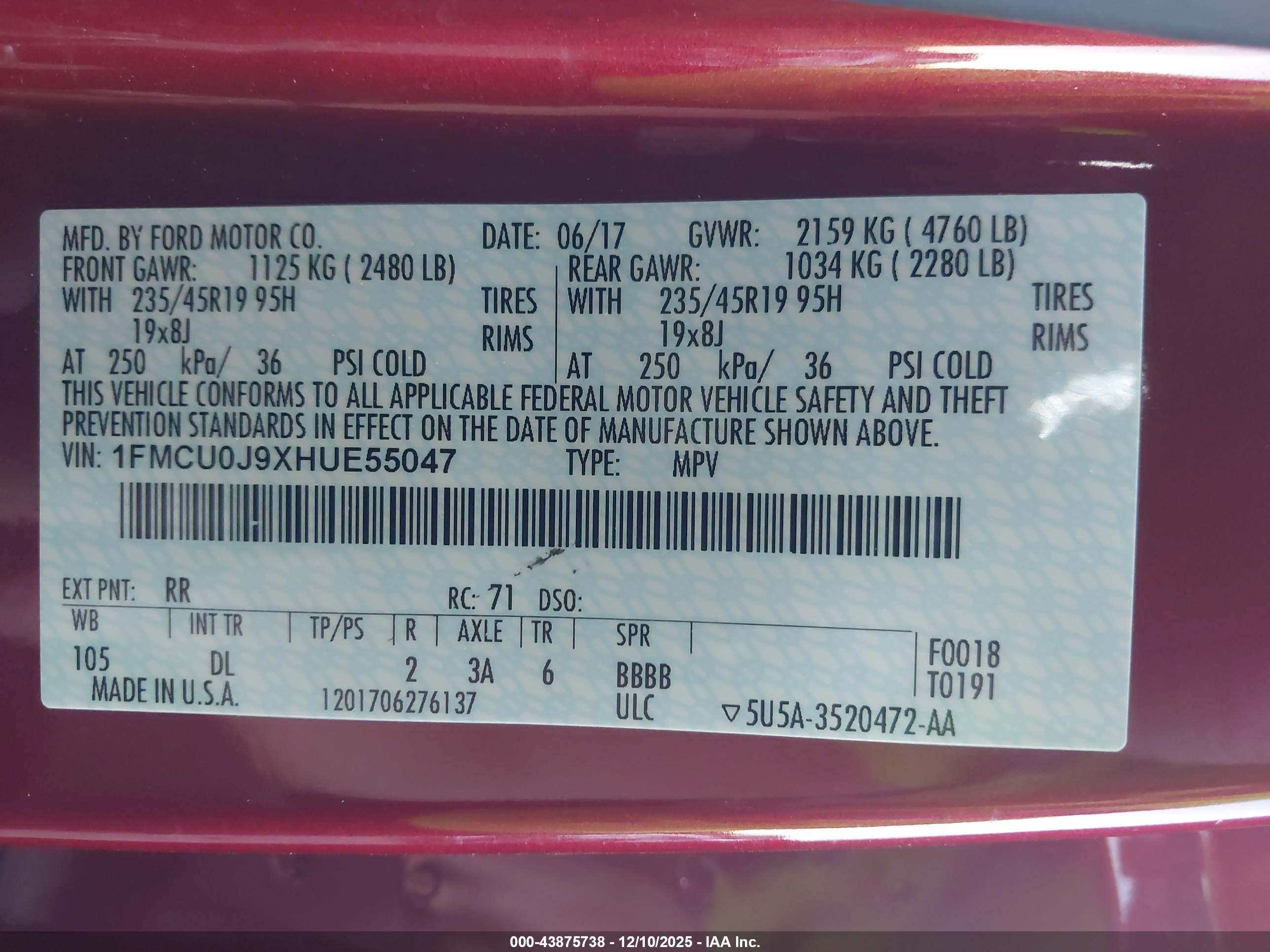 FORD ESCAPE image 9