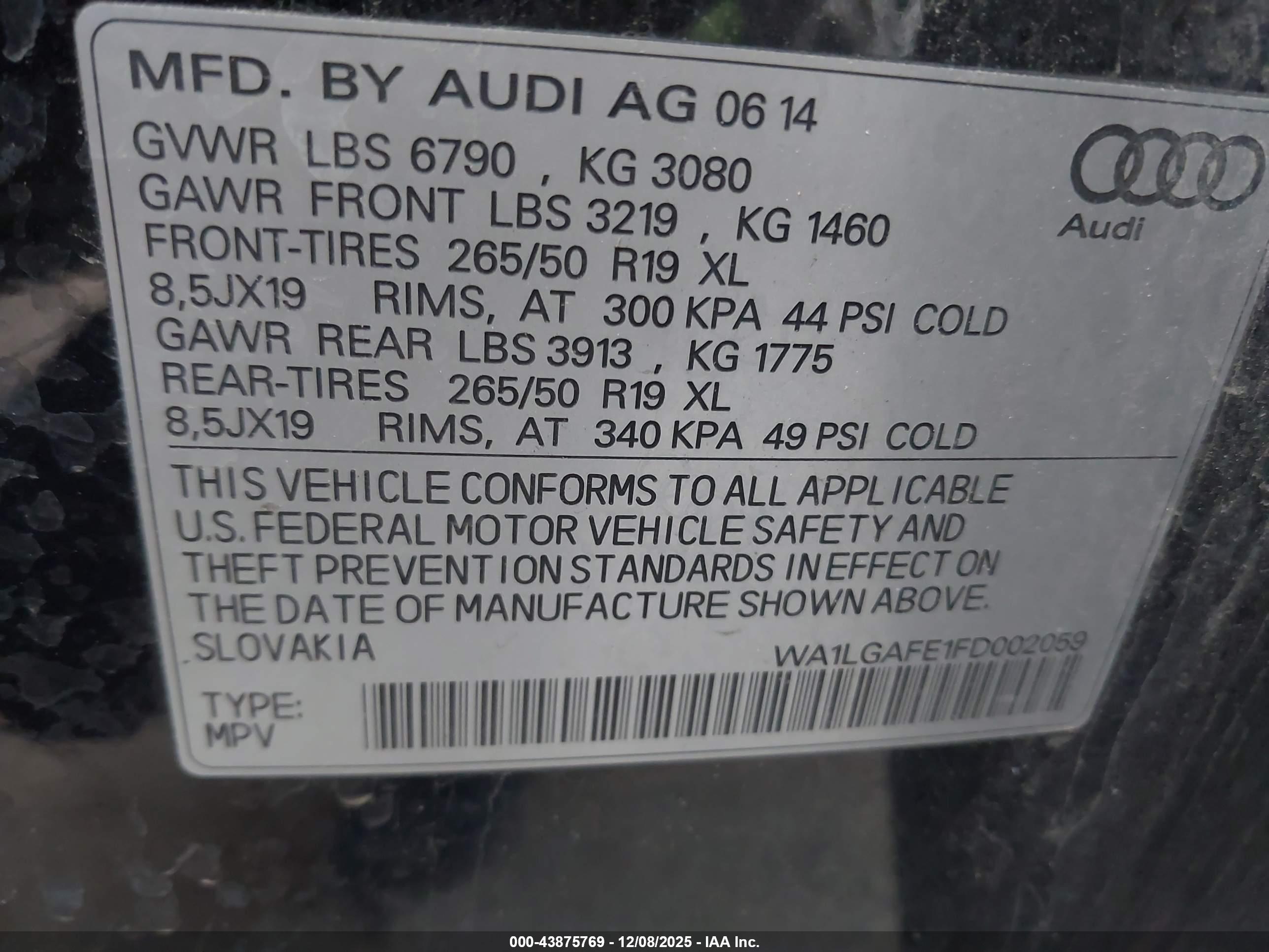 AUDI Q7 image 9