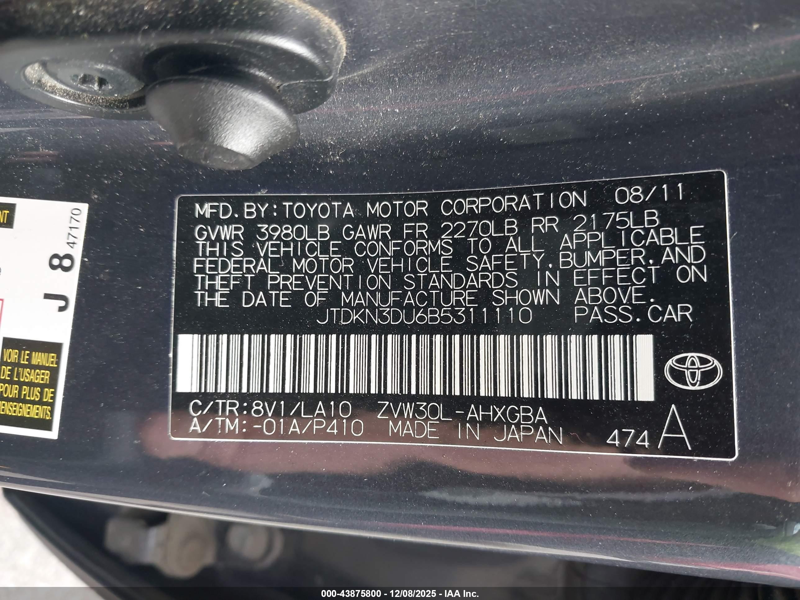 TOYOTA PRIUS image 9