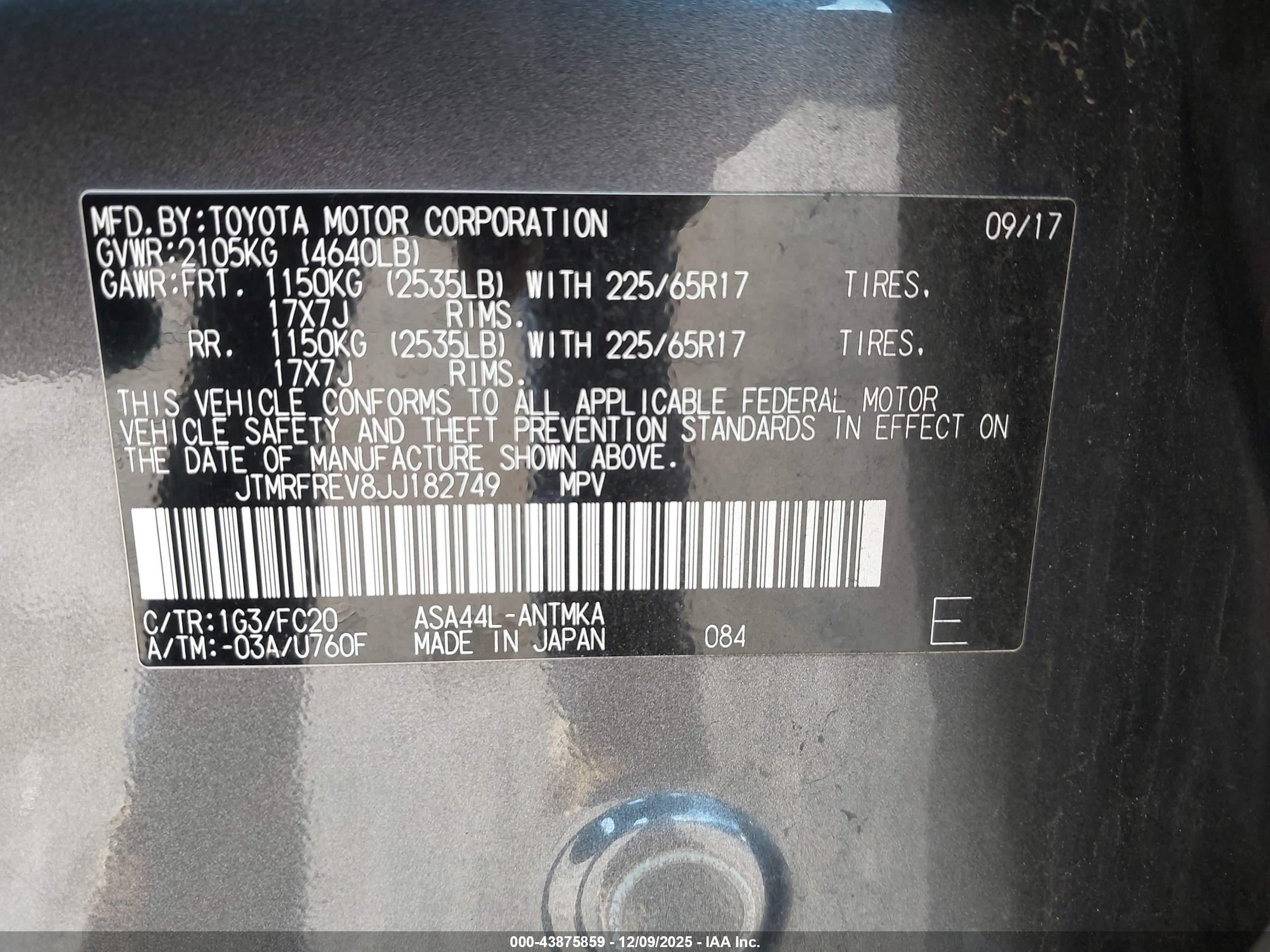 TOYOTA RAV4 image 9
