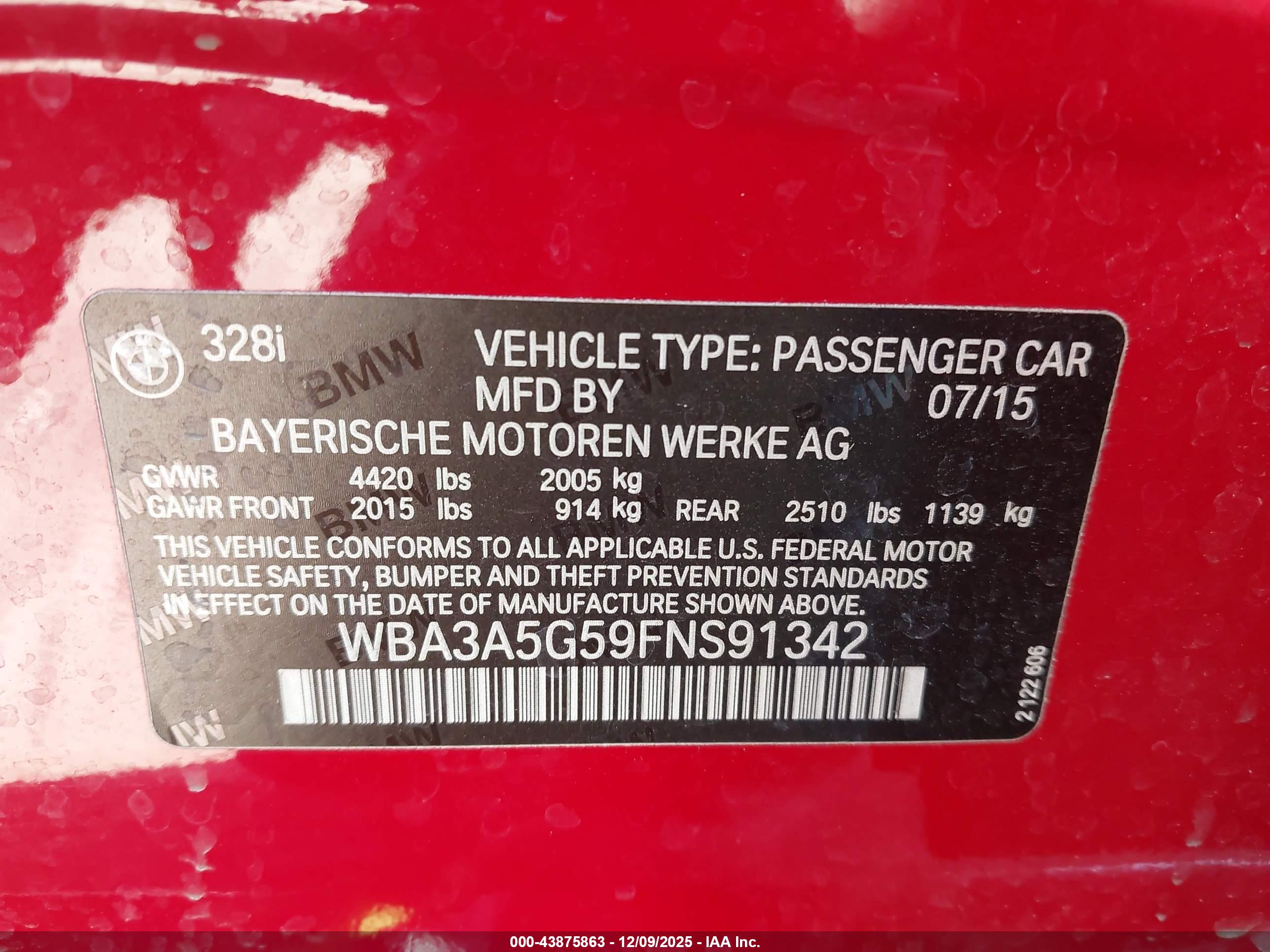 BMW 328I image 9
