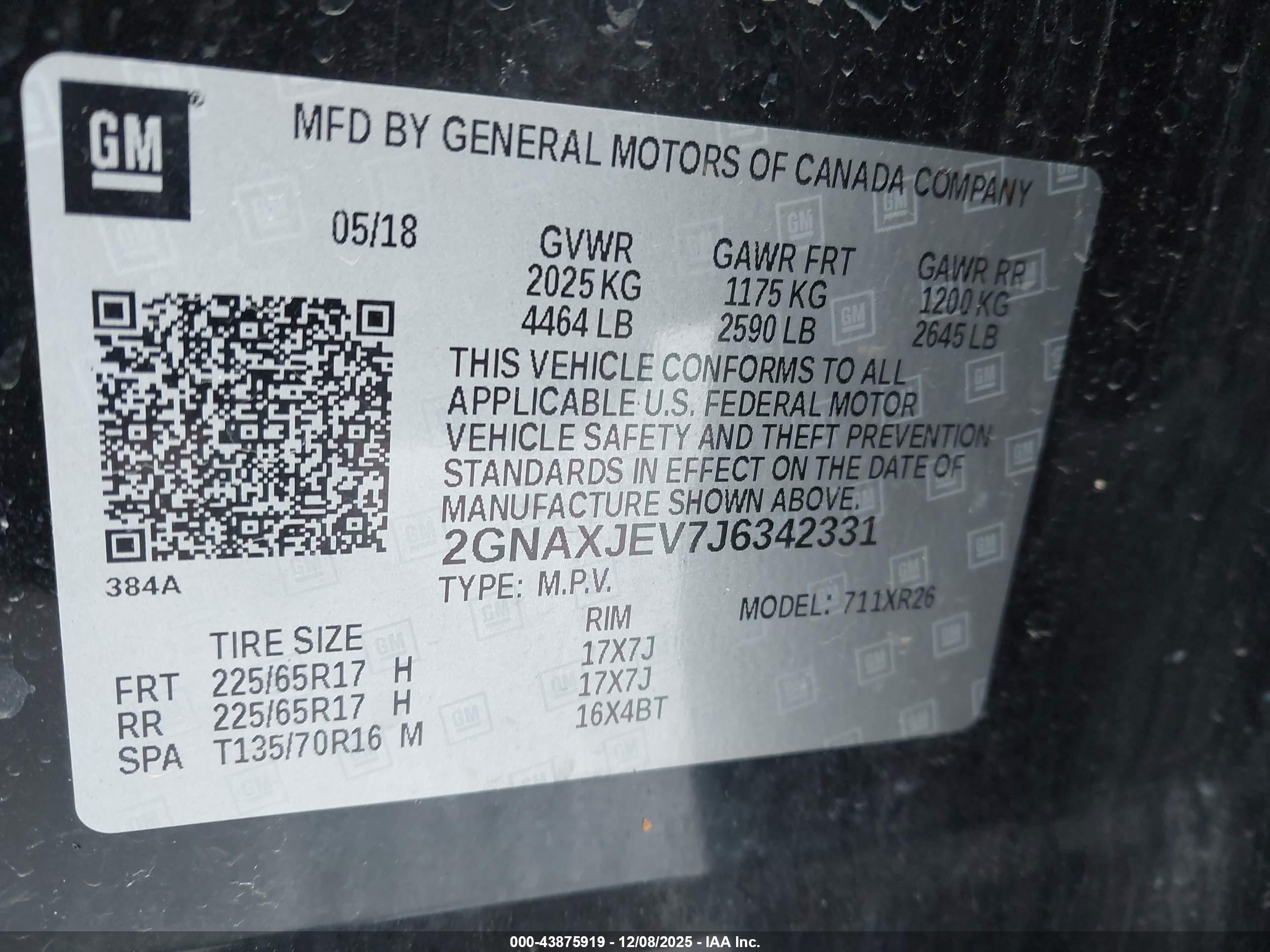 CHEVROLET EQUINOX image 9