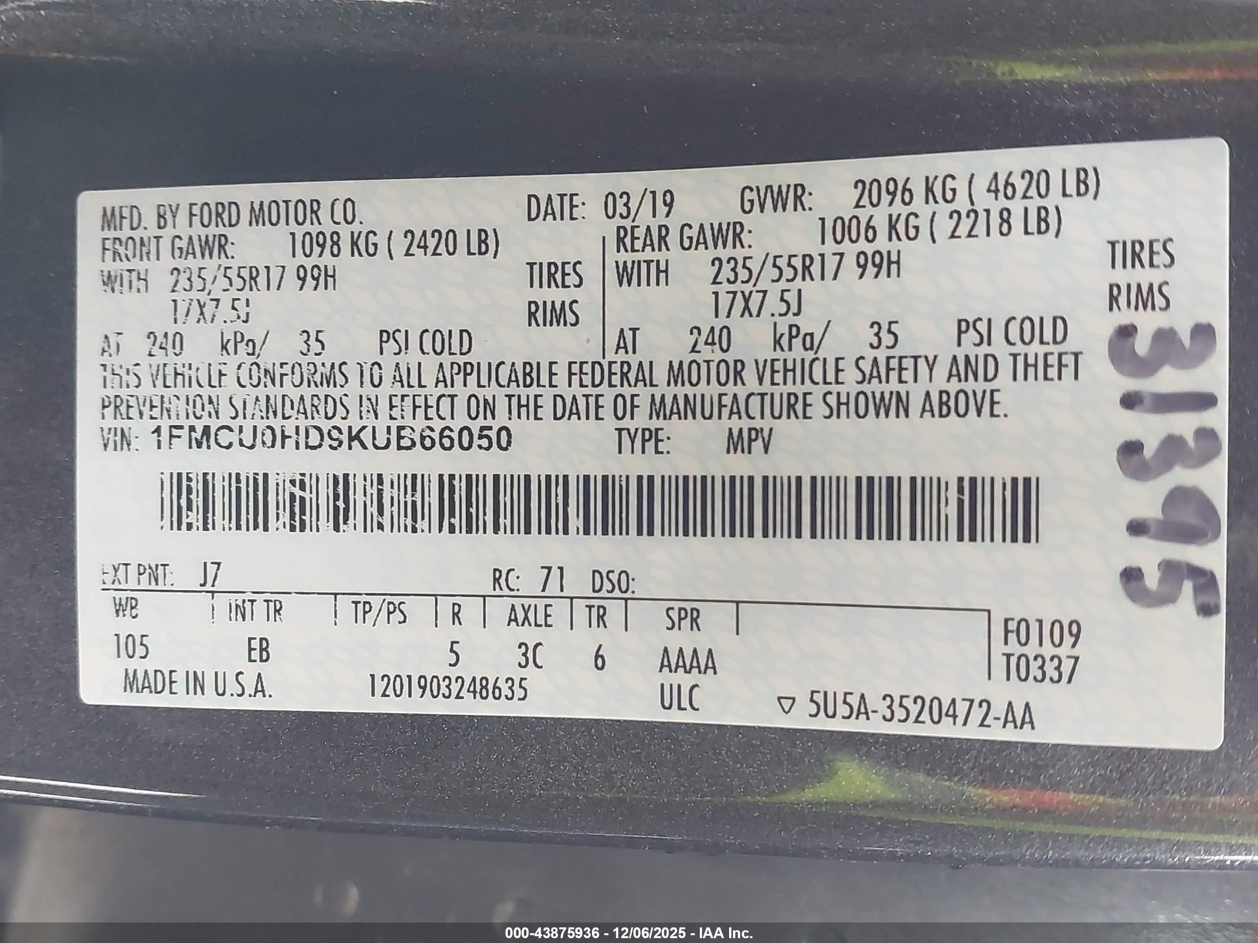 FORD ESCAPE image 9
