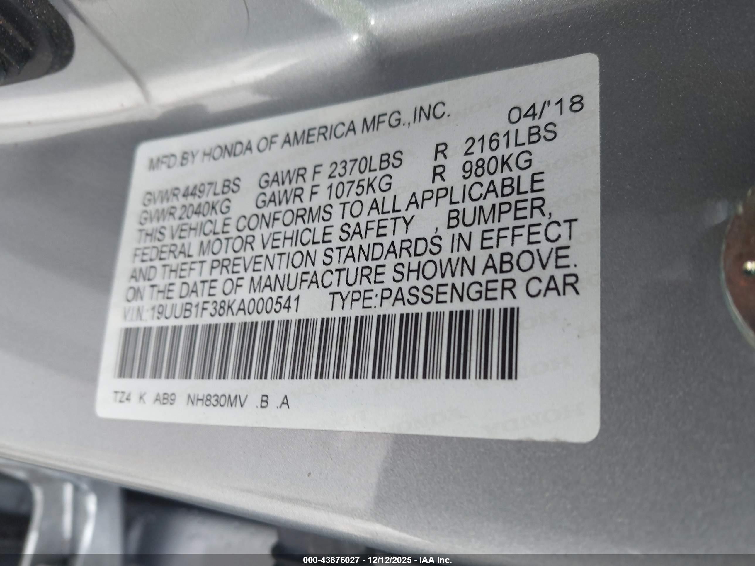 ACURA TLX image 9