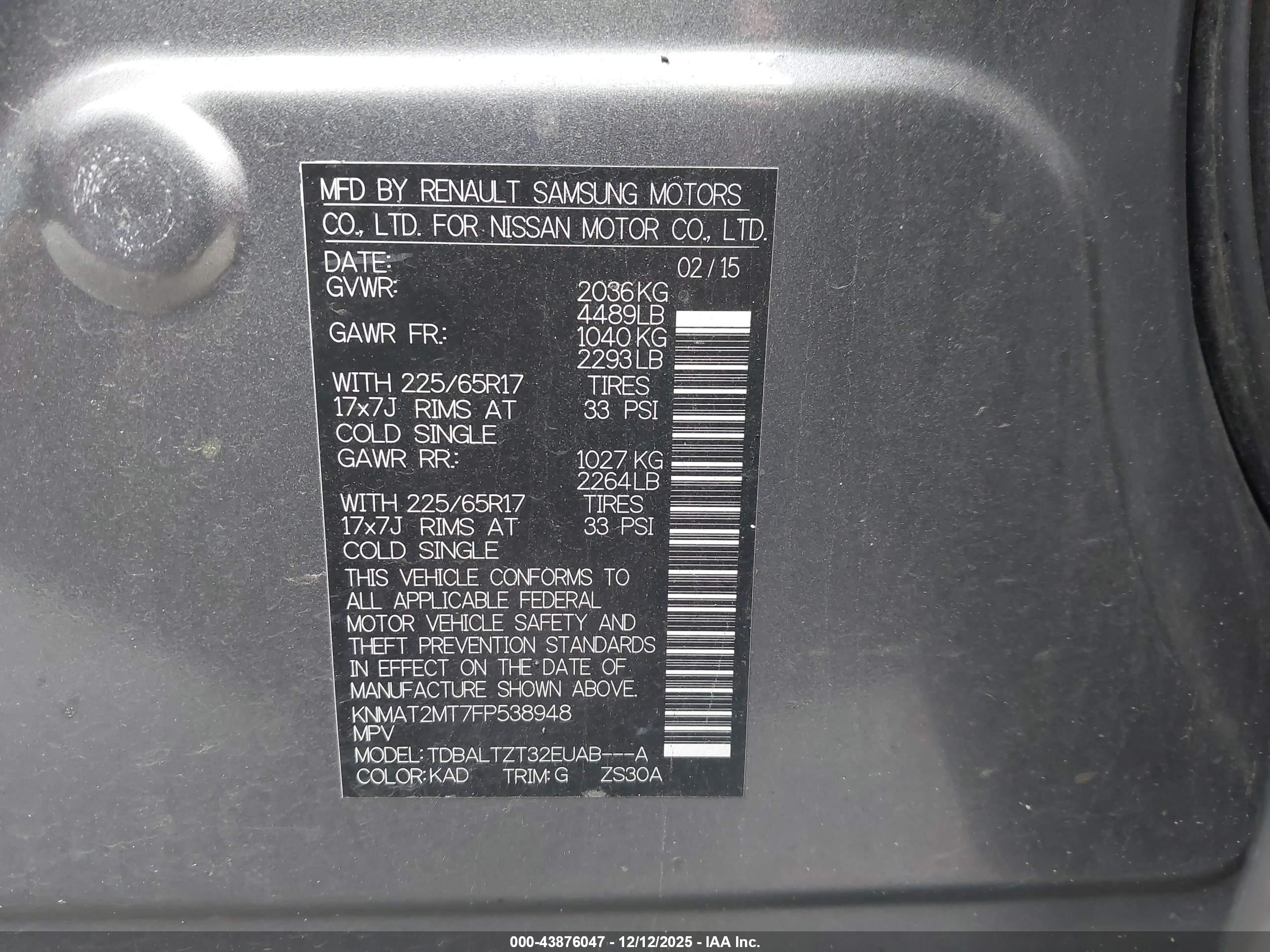 NISSAN ROGUE image 9