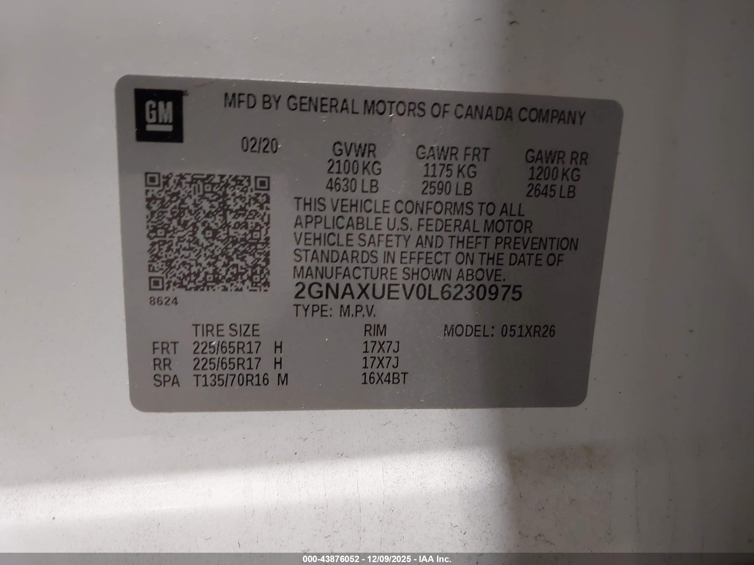 CHEVROLET EQUINOX image 9