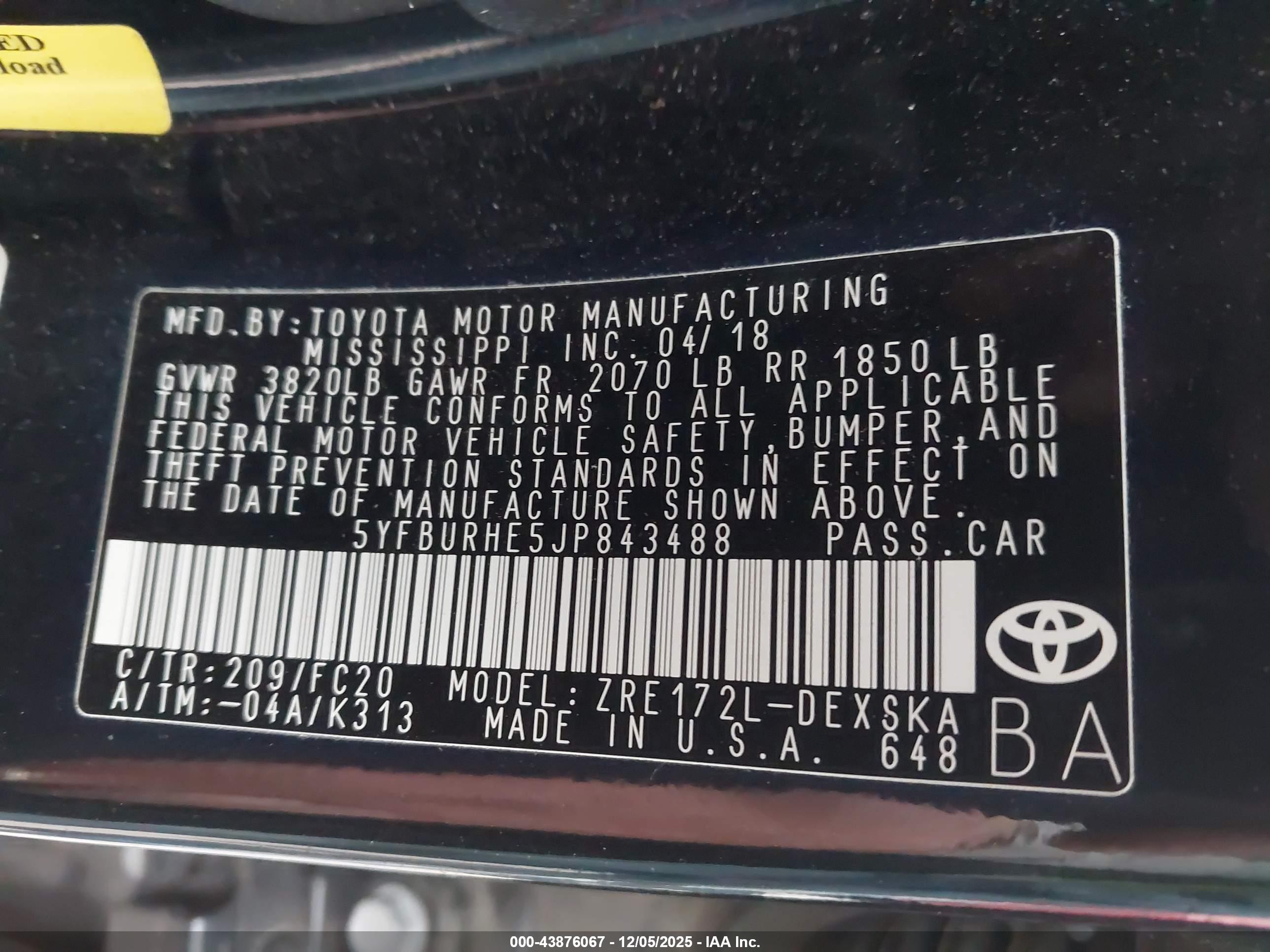 TOYOTA COROLLA image 9