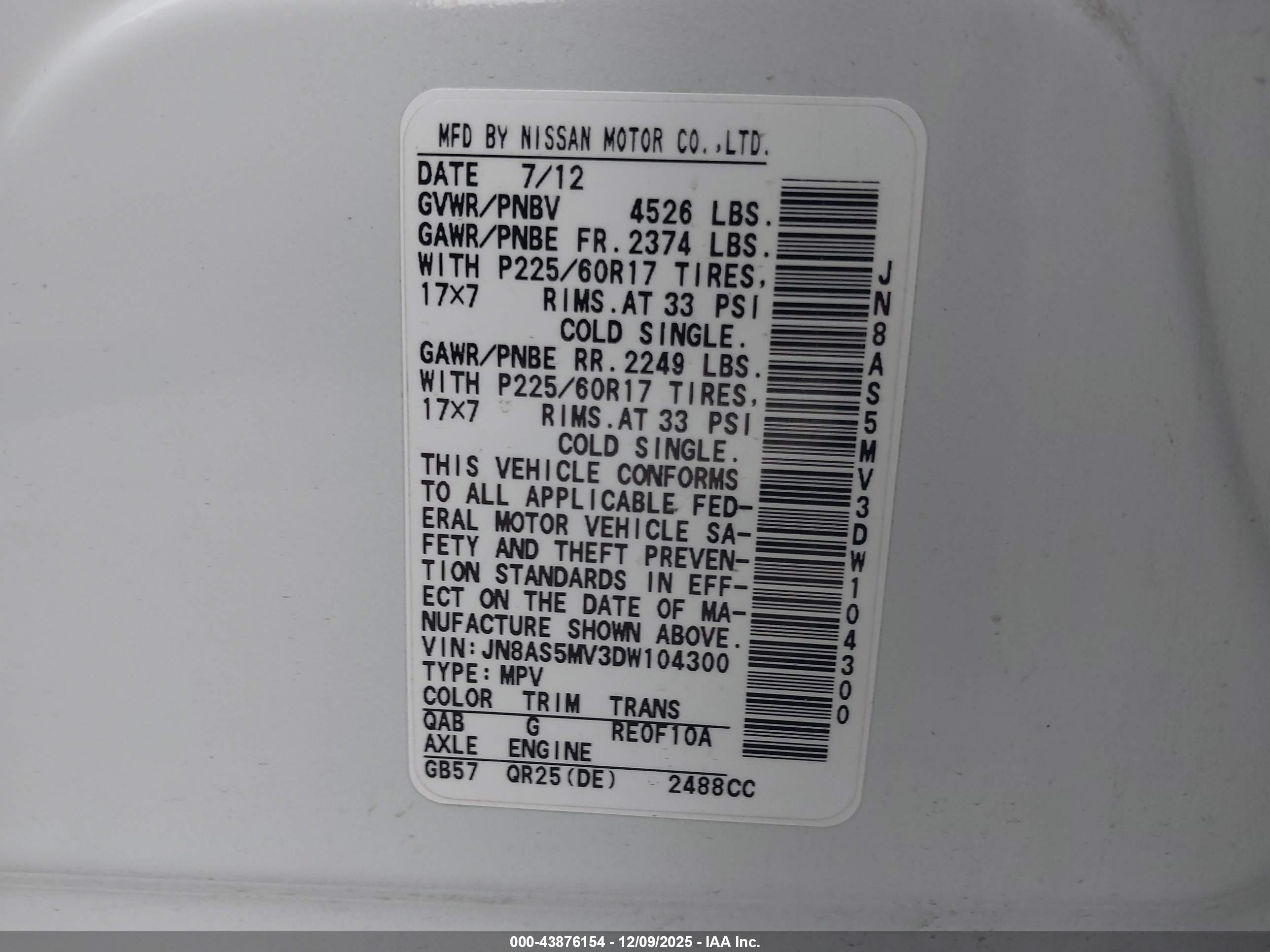 NISSAN ROGUE image 9