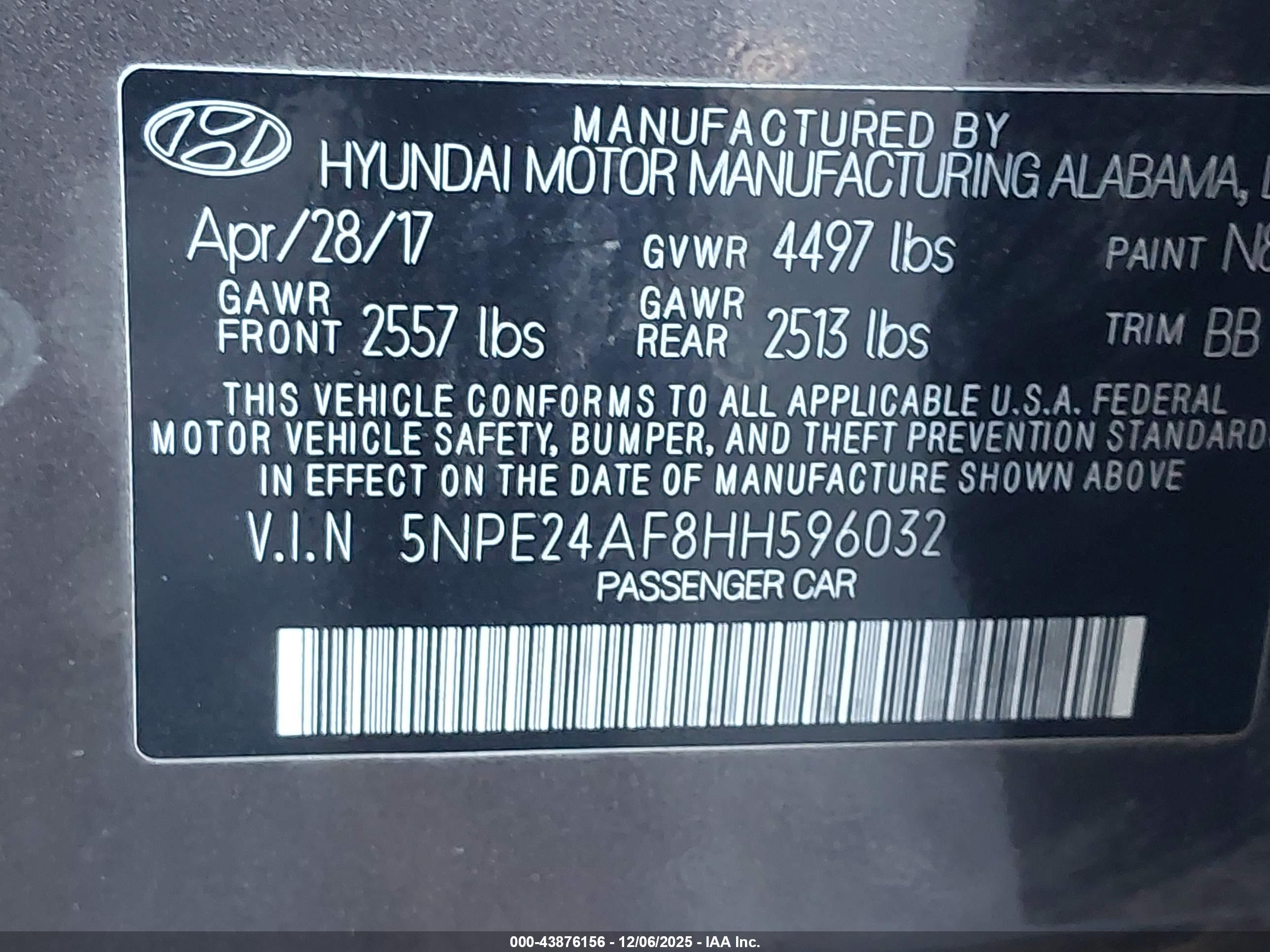 HYUNDAI SONATA image 9