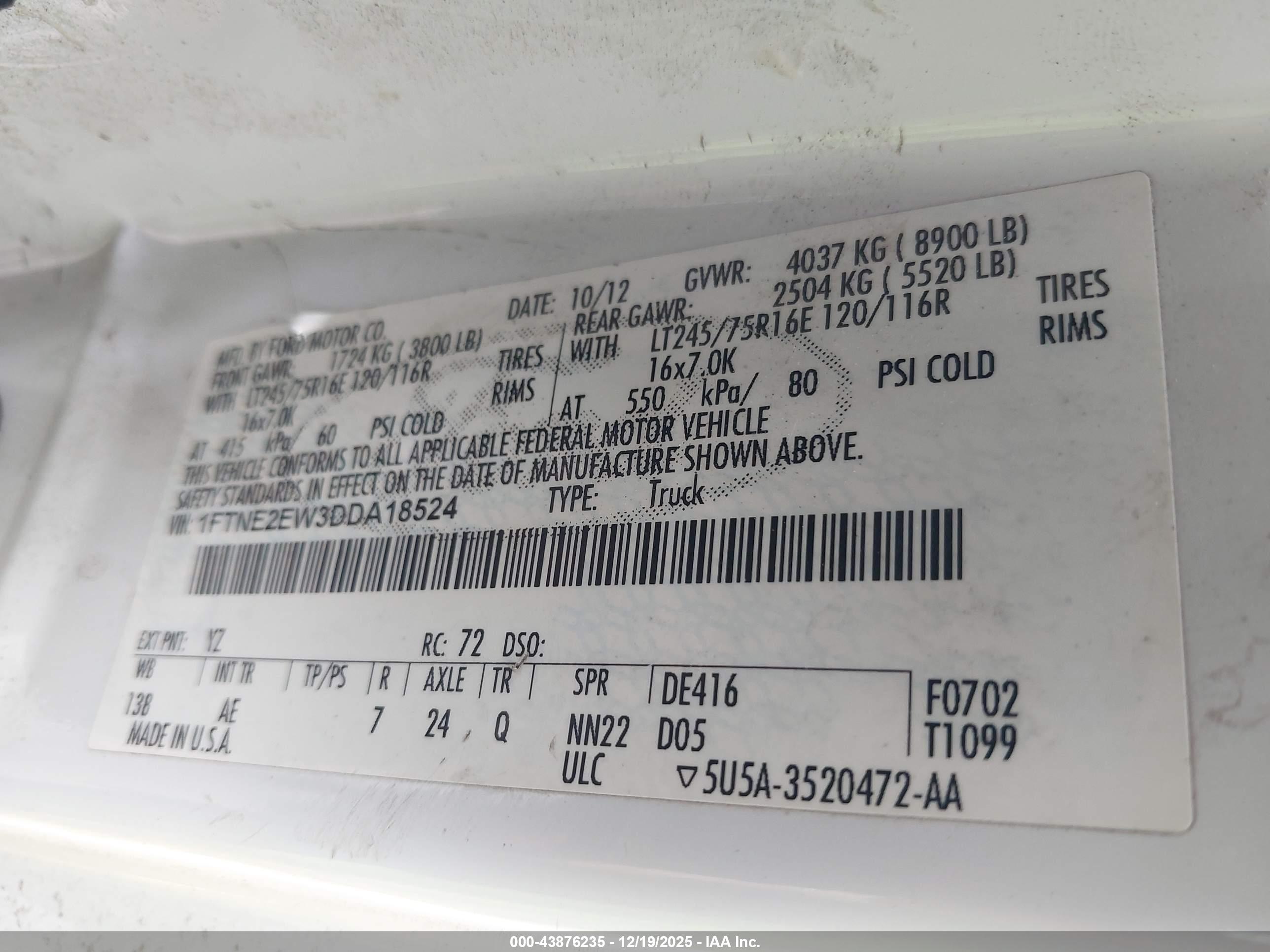 FORD E-250 image 9
