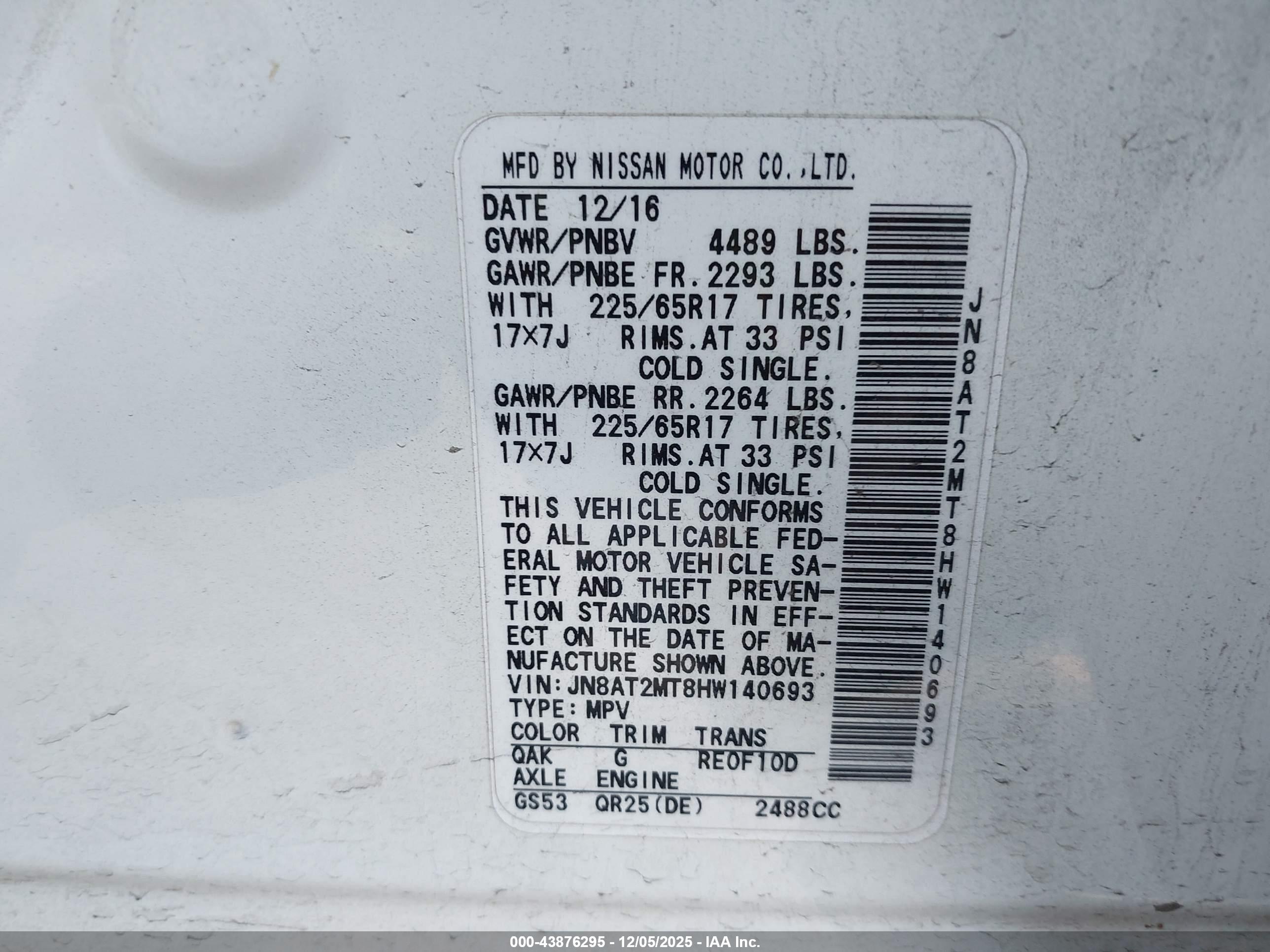NISSAN ROGUE image 9