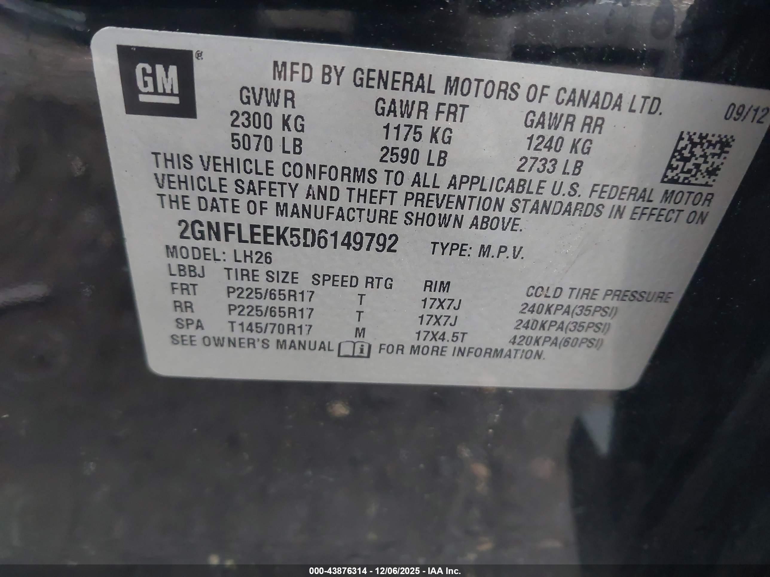 CHEVROLET EQUINOX image 9