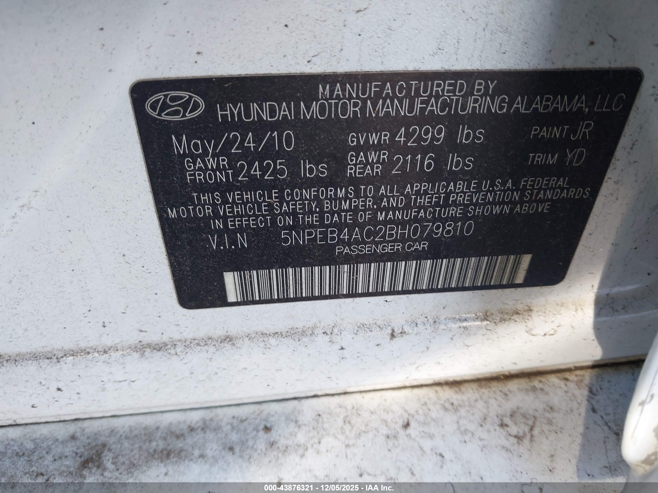 HYUNDAI SONATA image 9