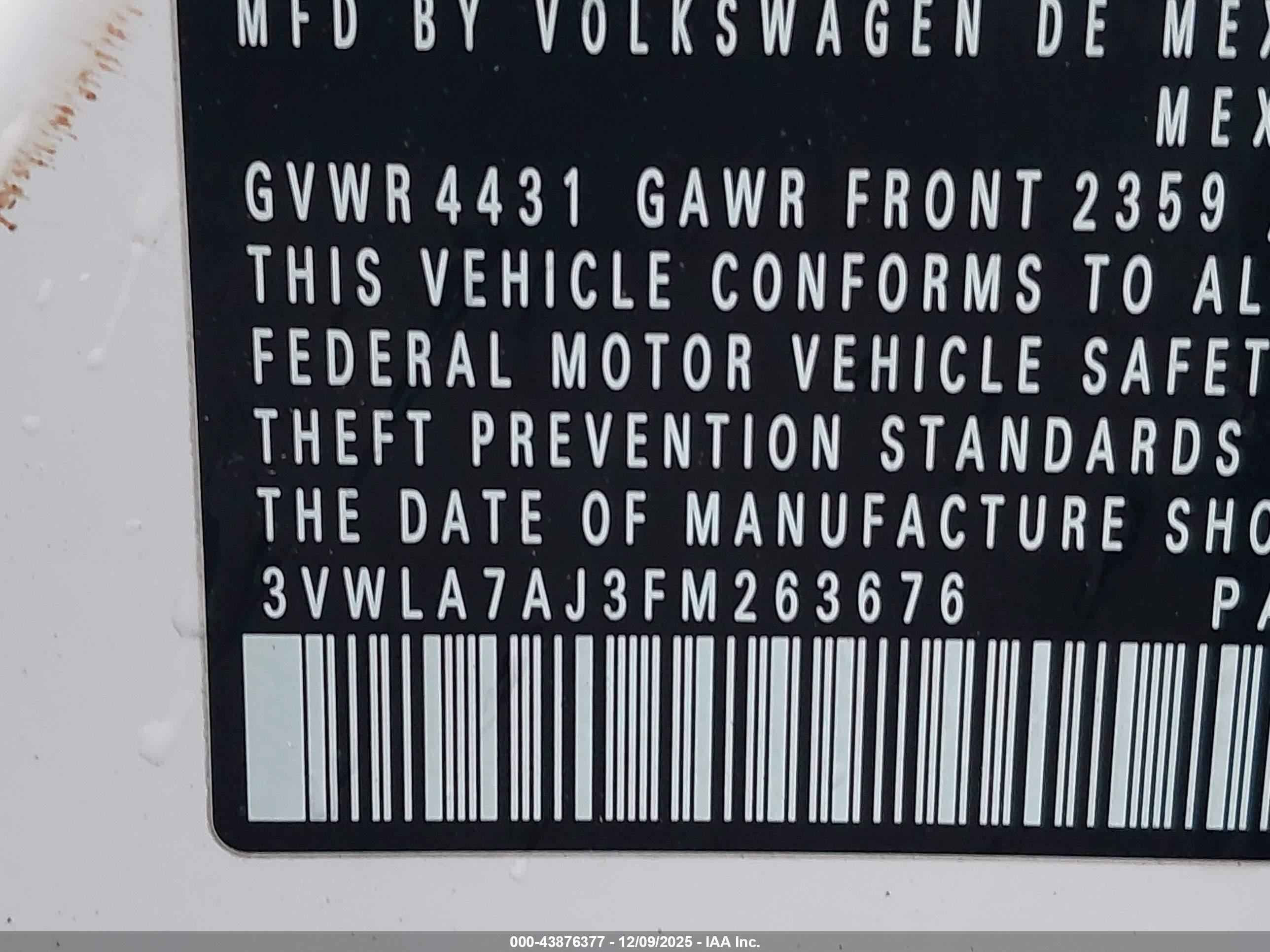 VOLKSWAGEN JETTA image 9