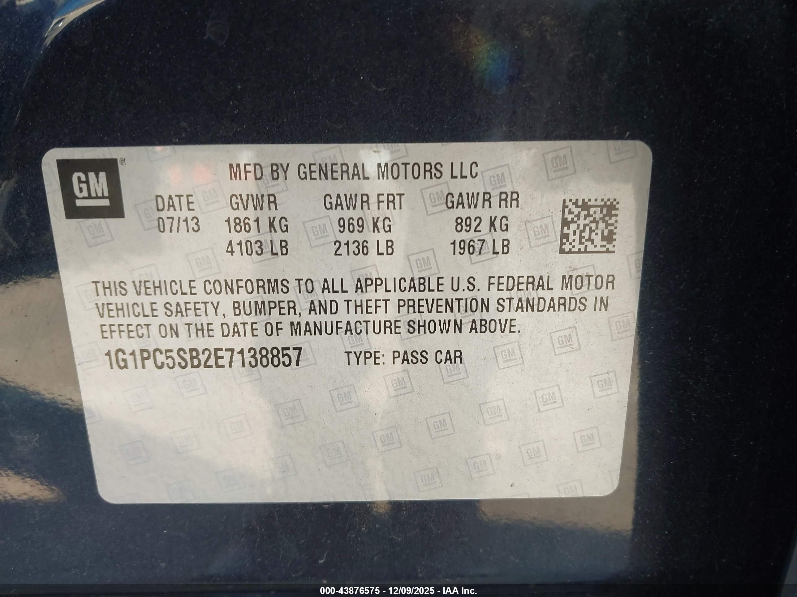 CHEVROLET CRUZE image 9