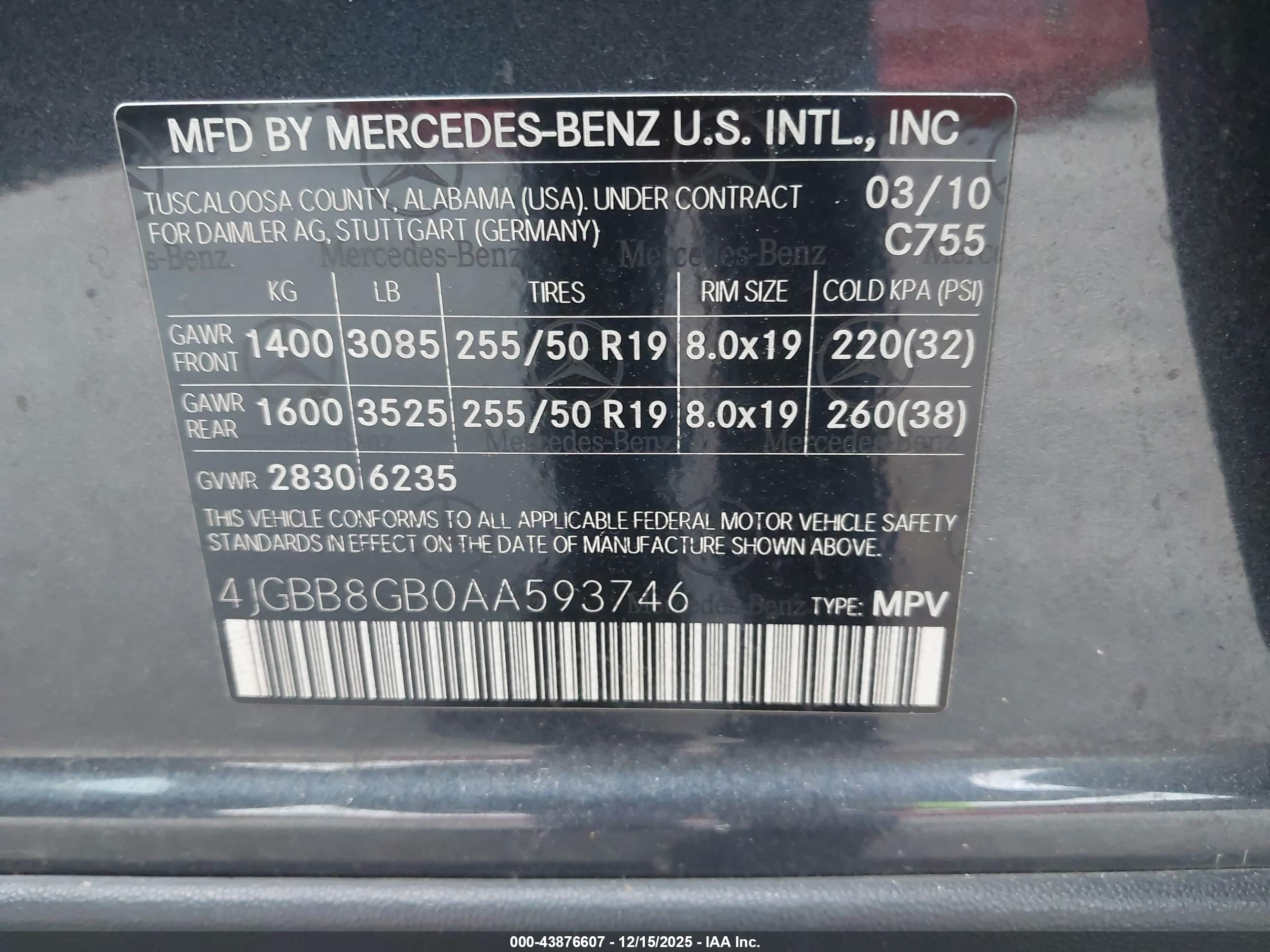 MERCEDES-BENZ ML image 9